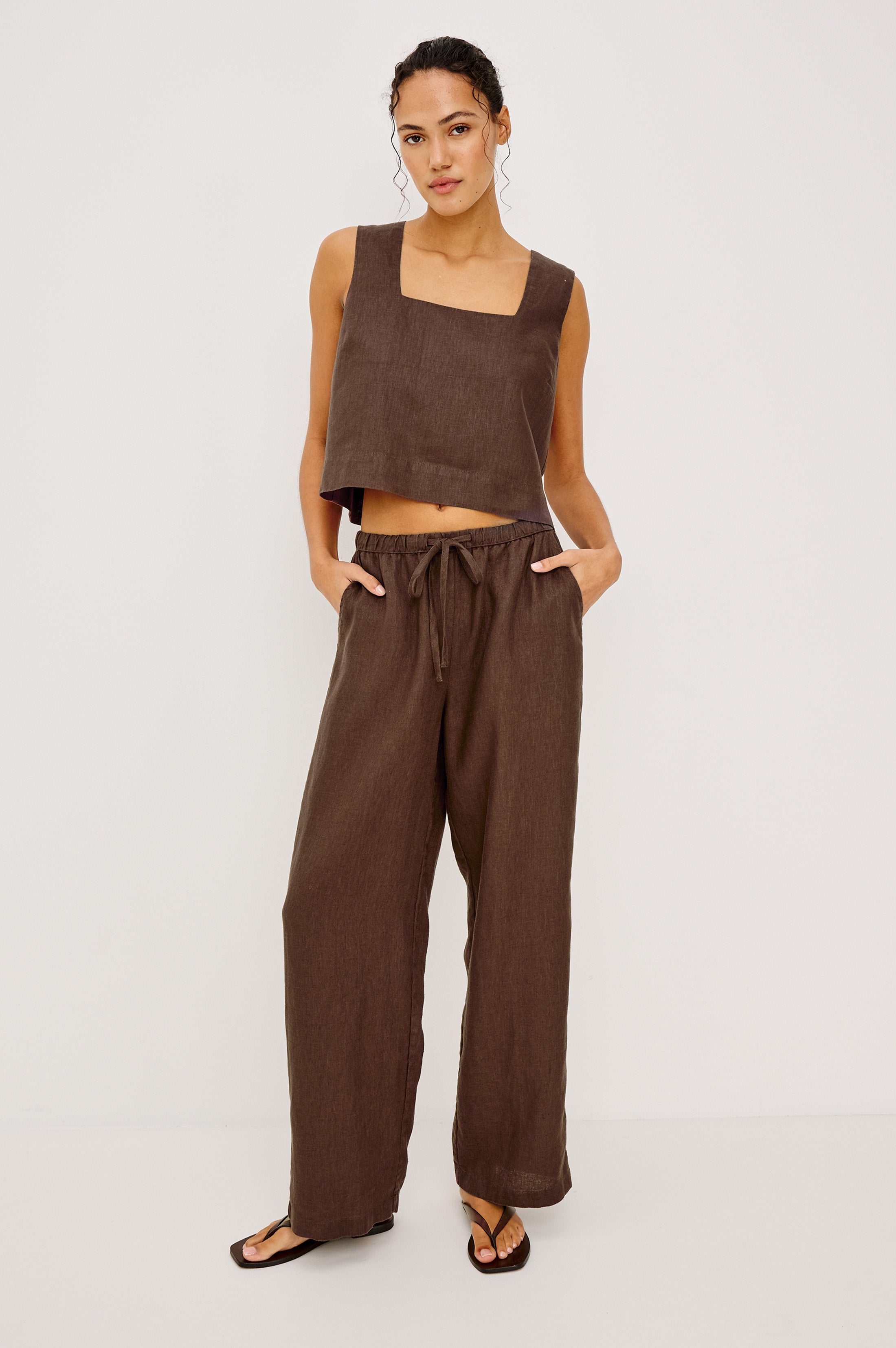 EMMIE PANT - WHITE – Rails