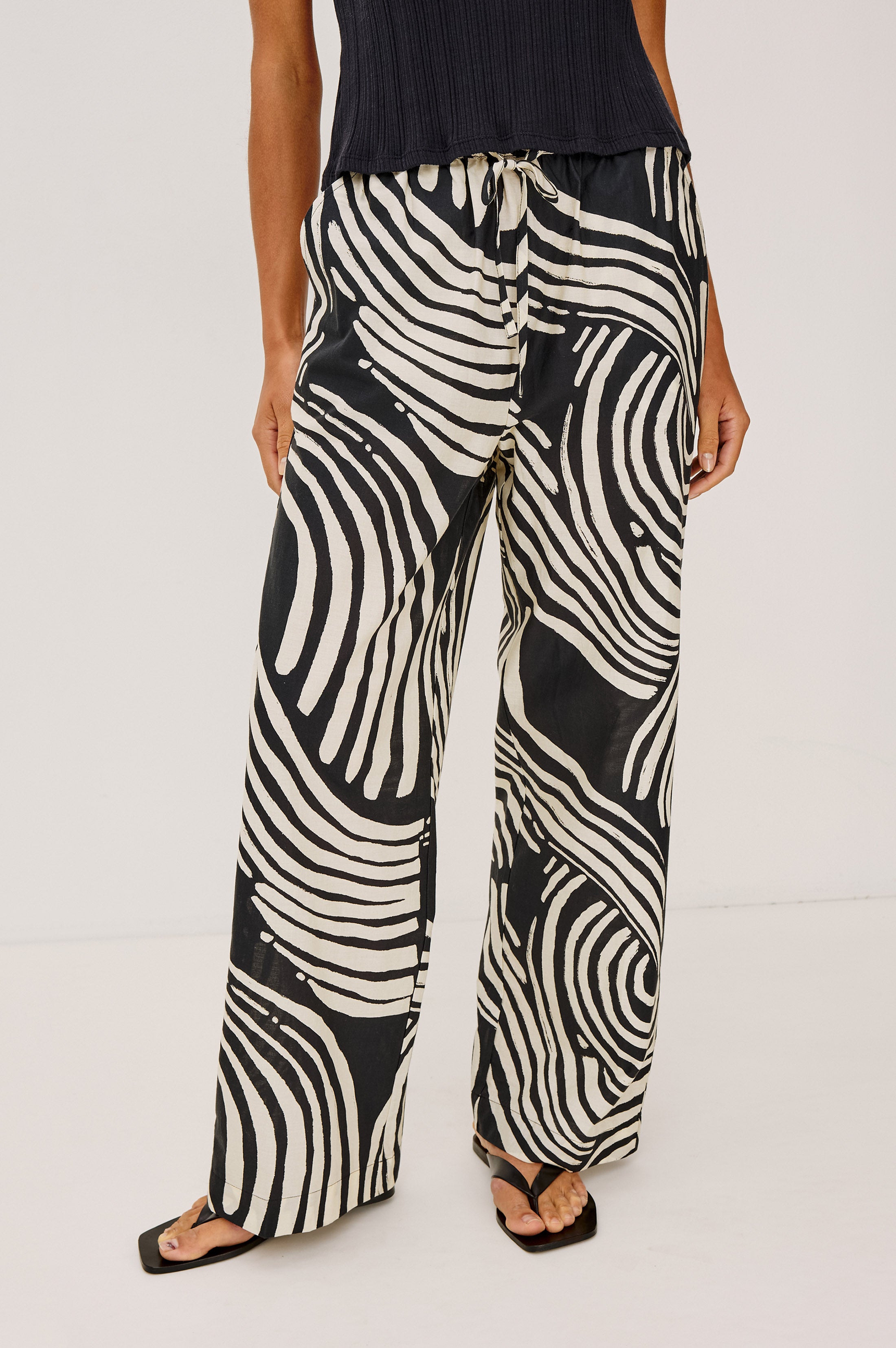 EMMIE PANT - ONYX WAVES – Rails