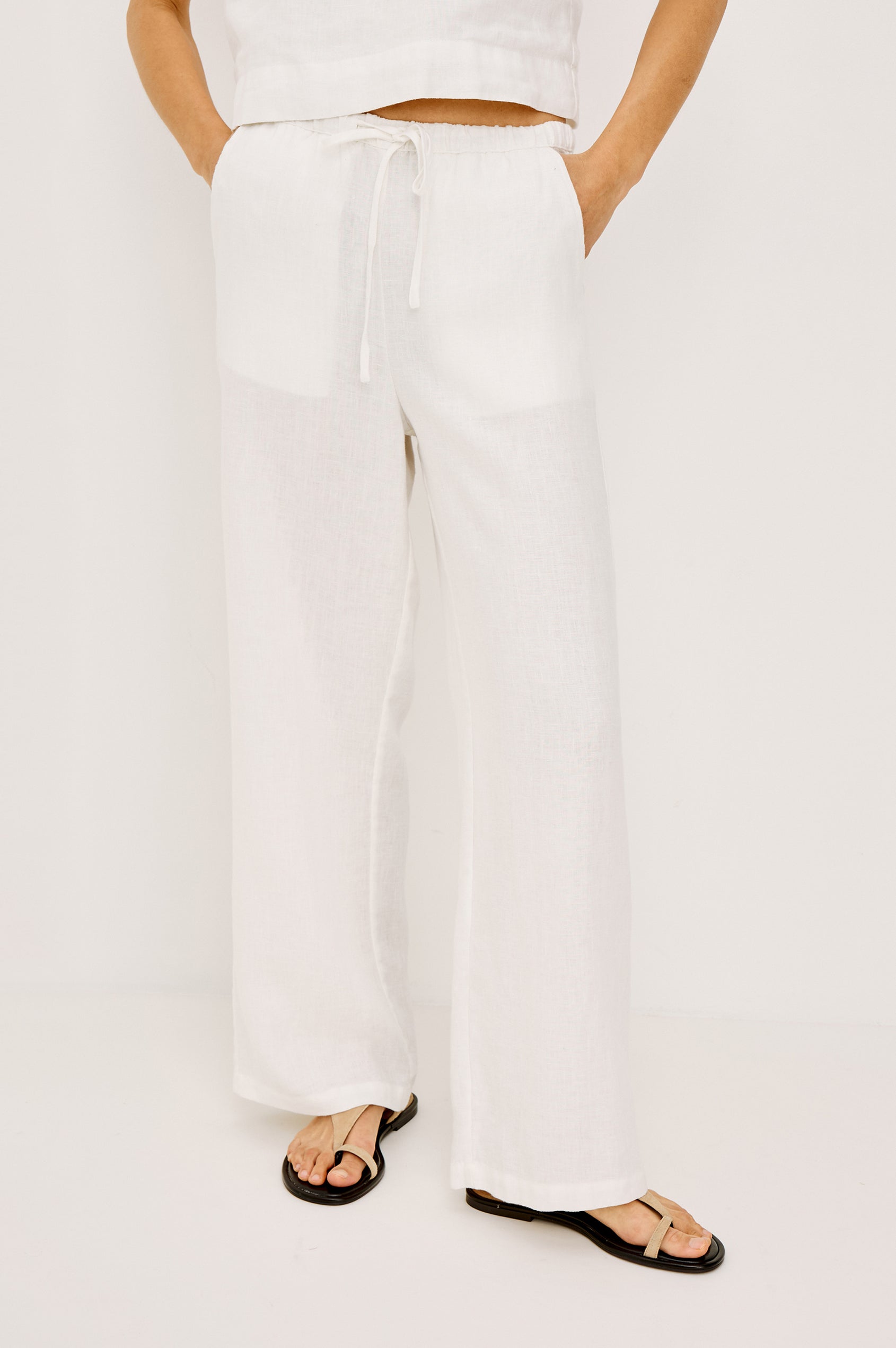 EMMIE PANT - WHITE