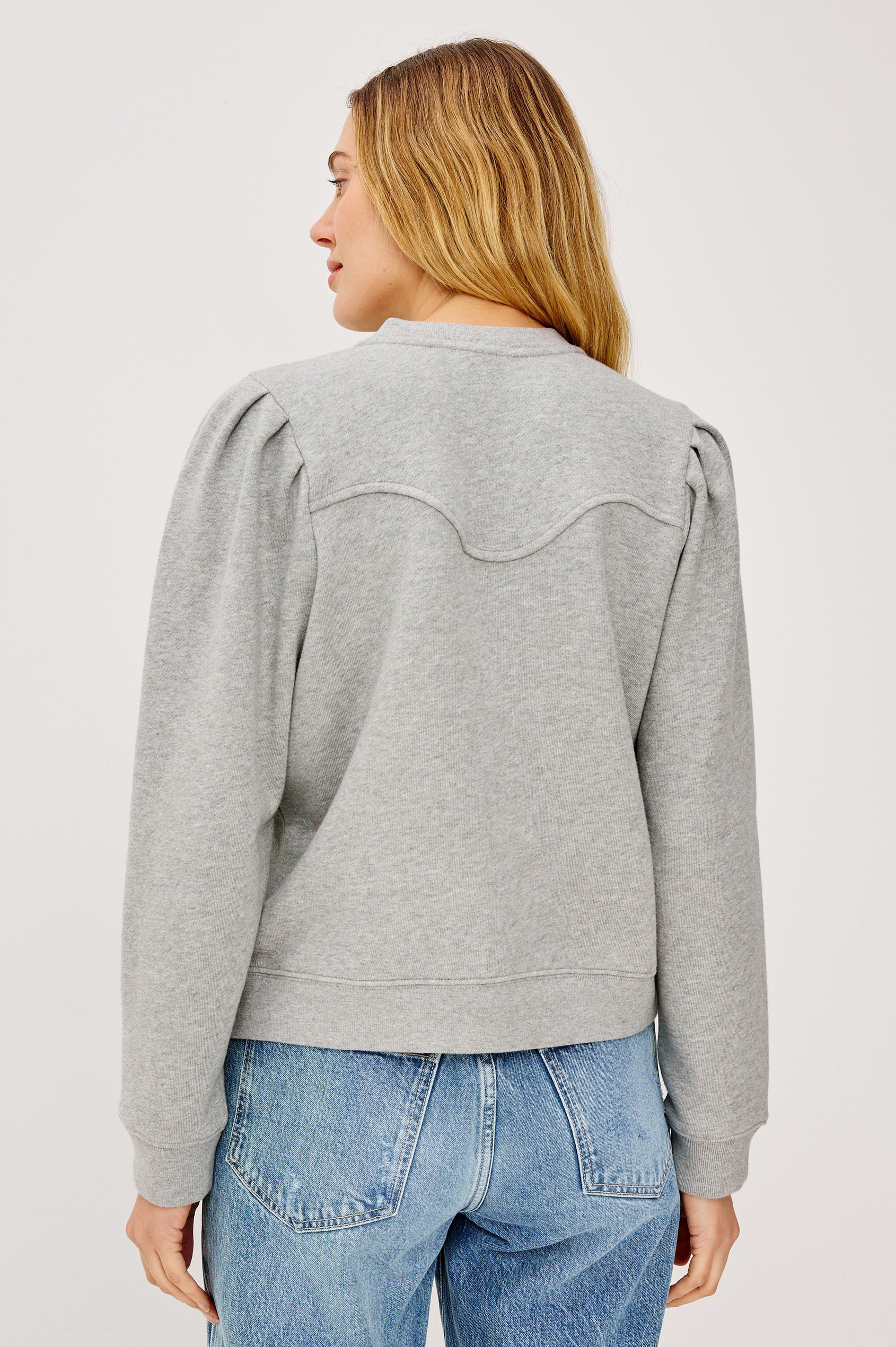 ERLA SWEATSHIRT - HEATHER GREY