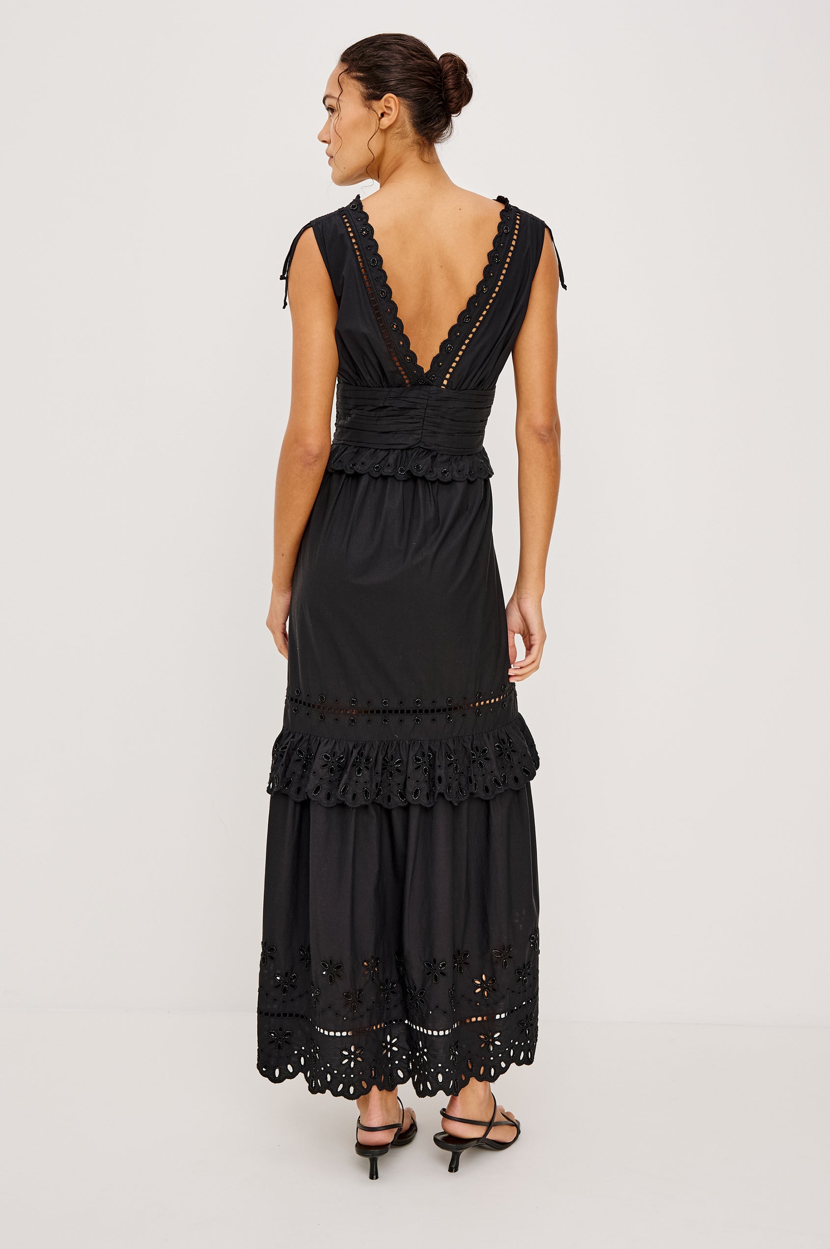 Rails | Esmeralda Dress - Black | Premium Cotton | Size XXS | Women's Dresses Rails | Esmeralda Dress - Black | Premium Cotton | Size XXS | Women's Dresses