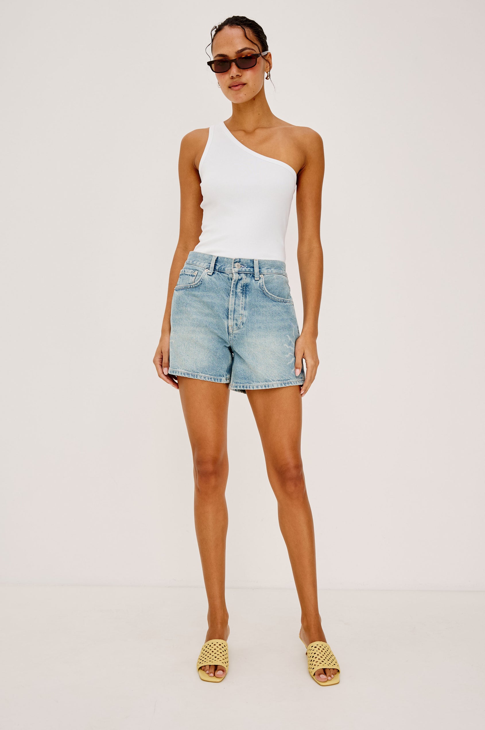 ESTI TOP - WHITE RIB