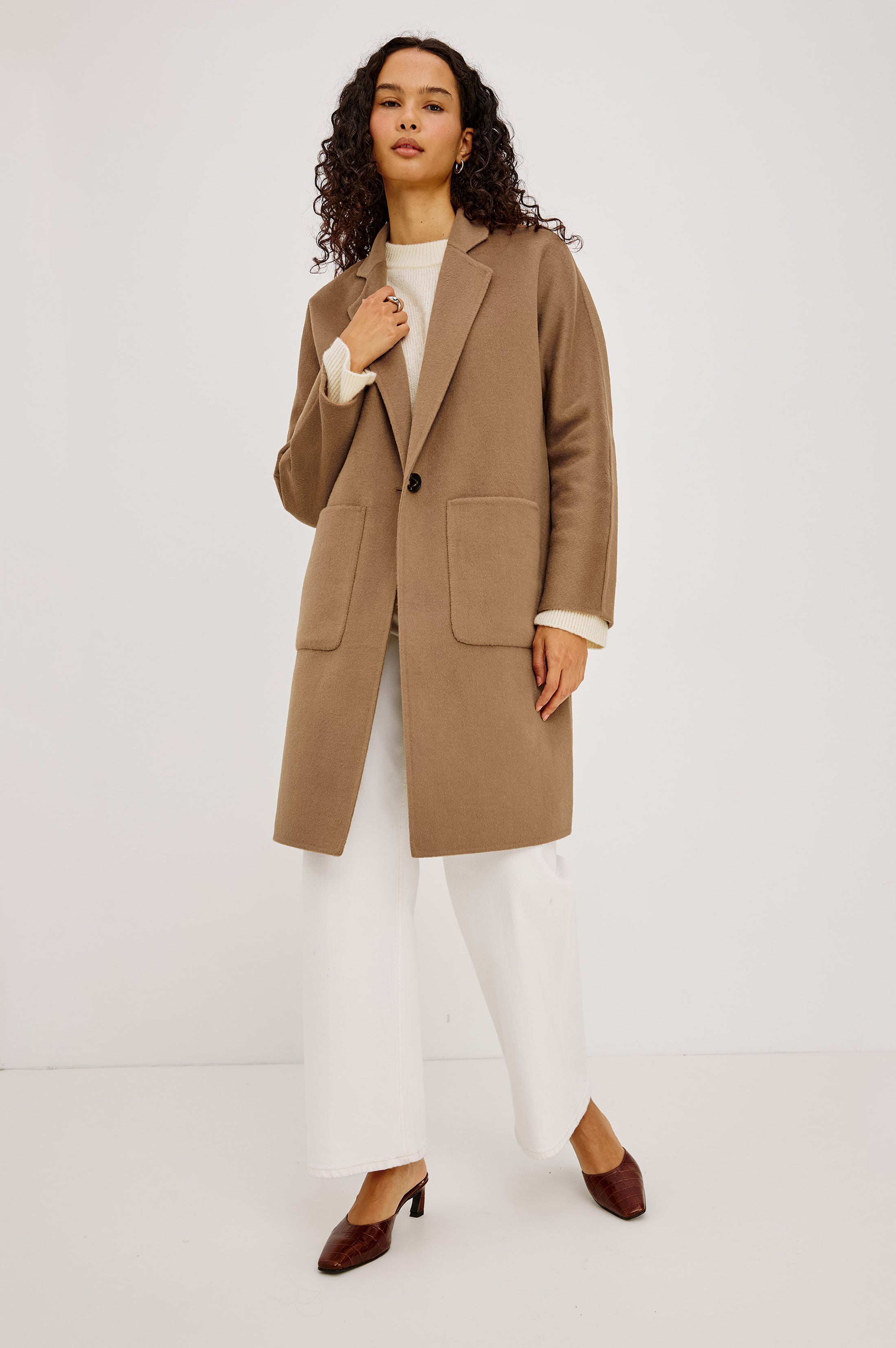 ステンカラーコート DEVICE COAT - packable #Desert Beige EVEREST COAT - CAMEL – Rails