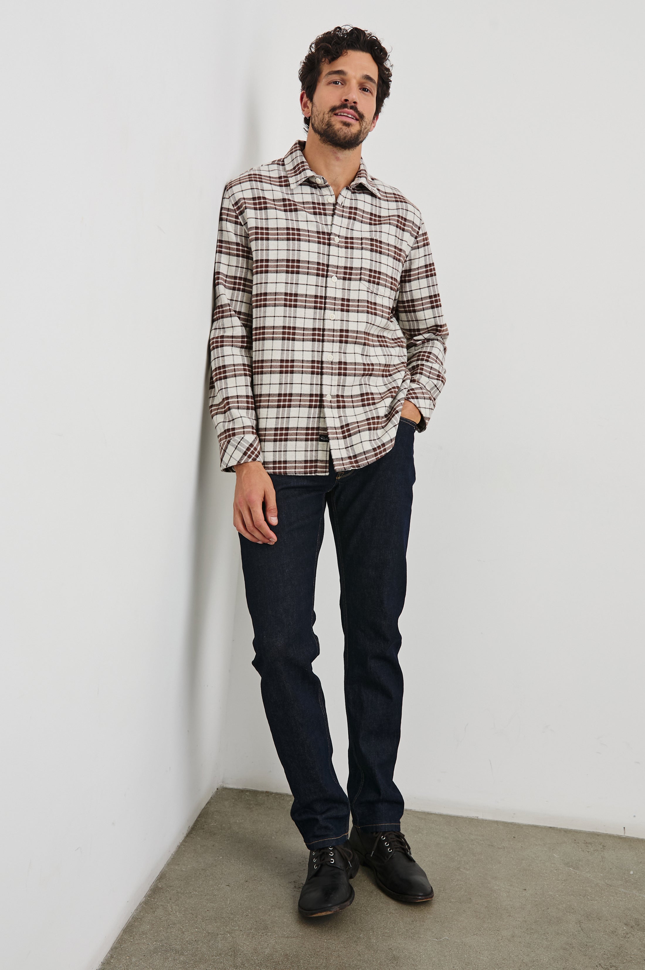 FORREST SHIRT - SANDALWOOD MOSAIC – Rails