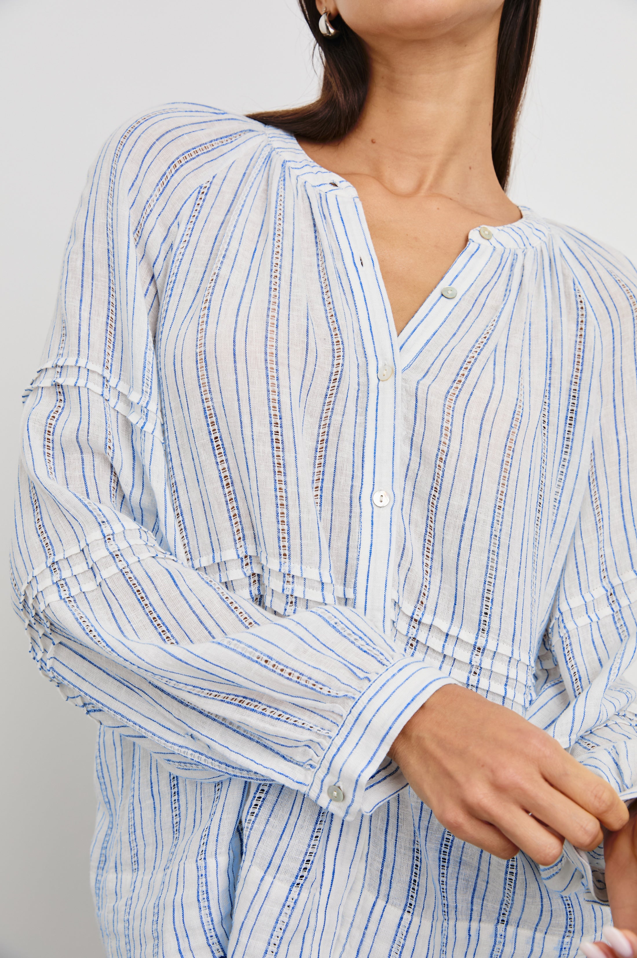 FRANCES TOP - SONOMA STRIPE – Rails