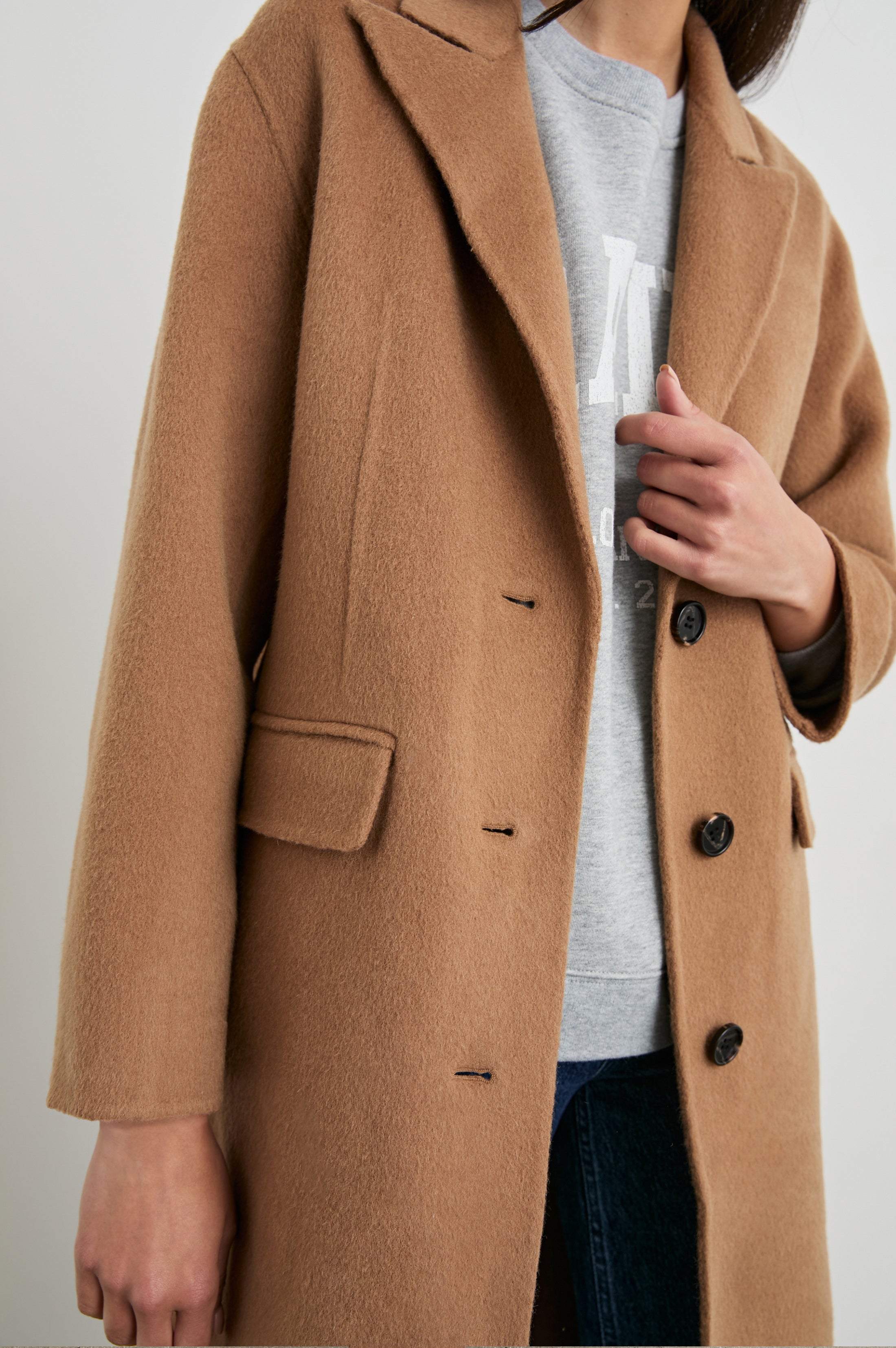 GALLERY COAT - CAMEL – Rails