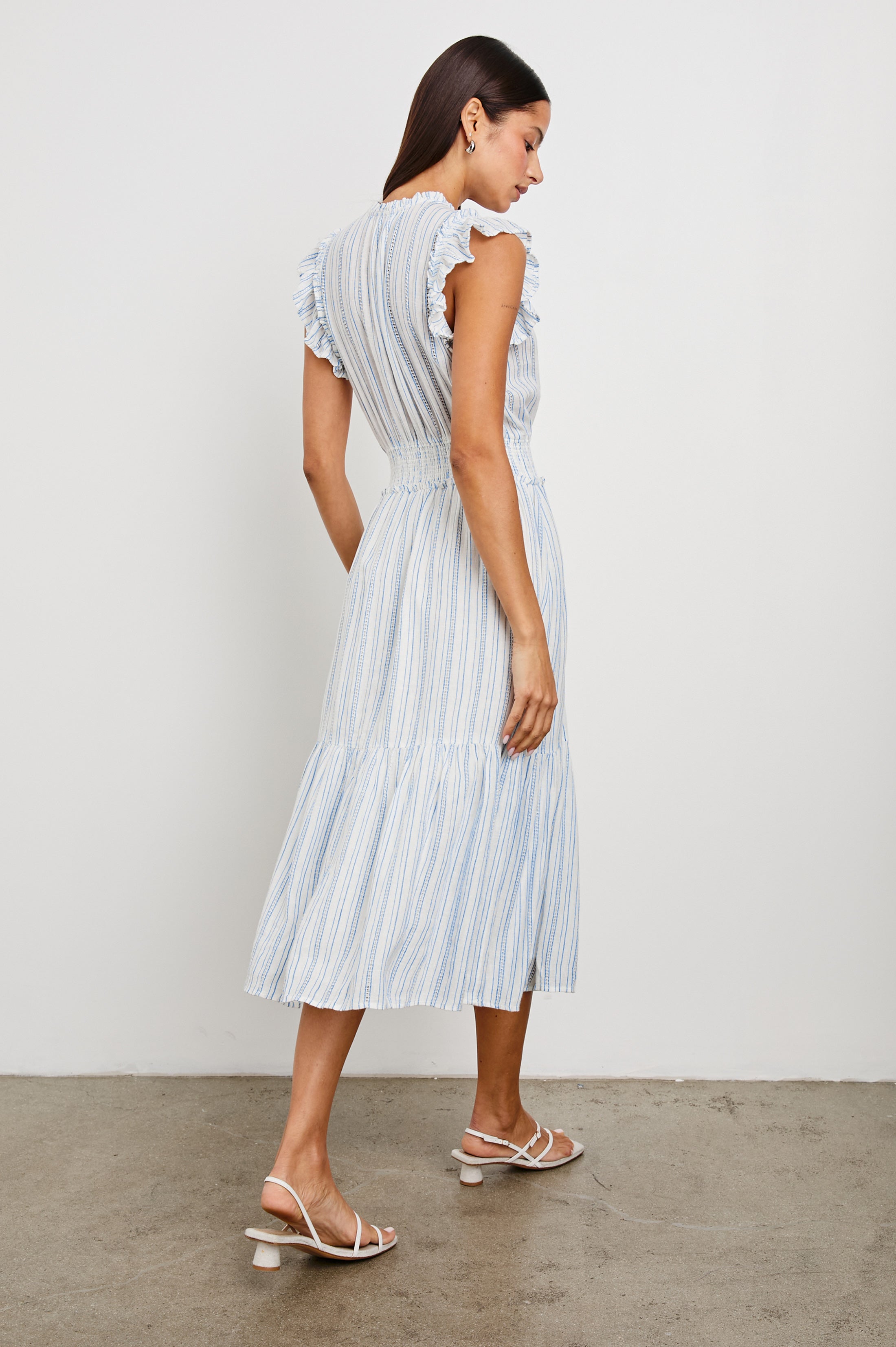 GARDEN DRESS - SONOMA STRIPE – Rails
