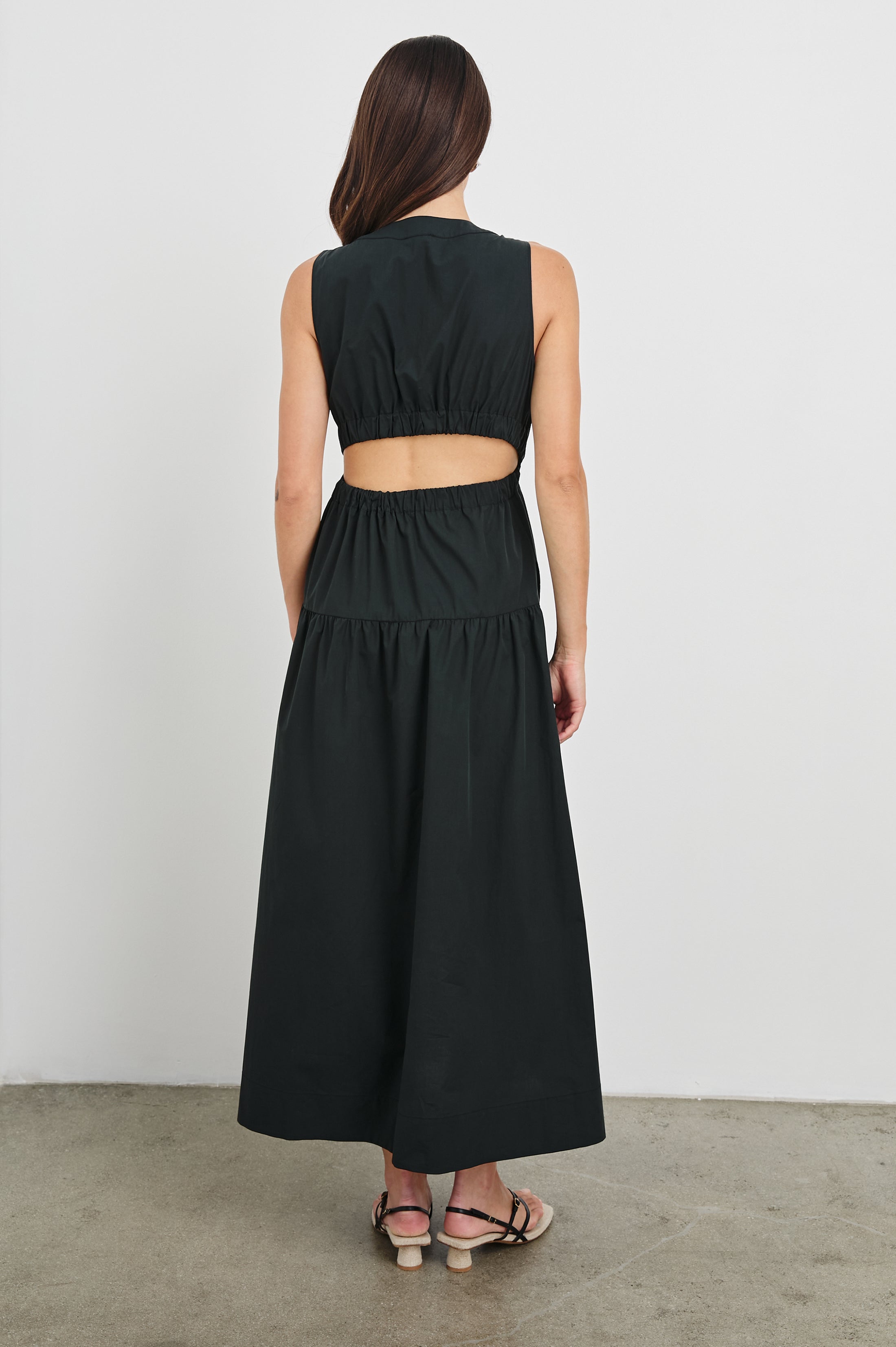 GENEVIEVE DRESS - BLACK – Rails