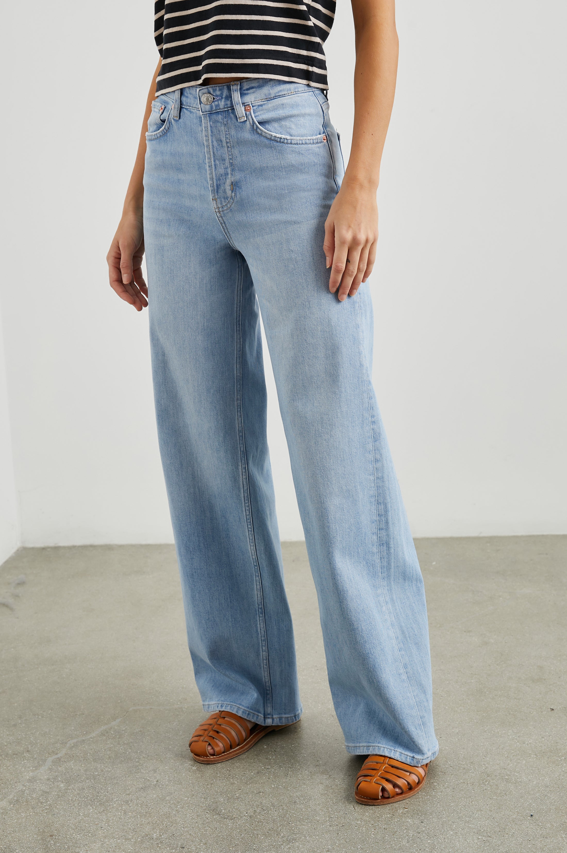 GETTY WIDE LEG - BLUE MIST – Rails