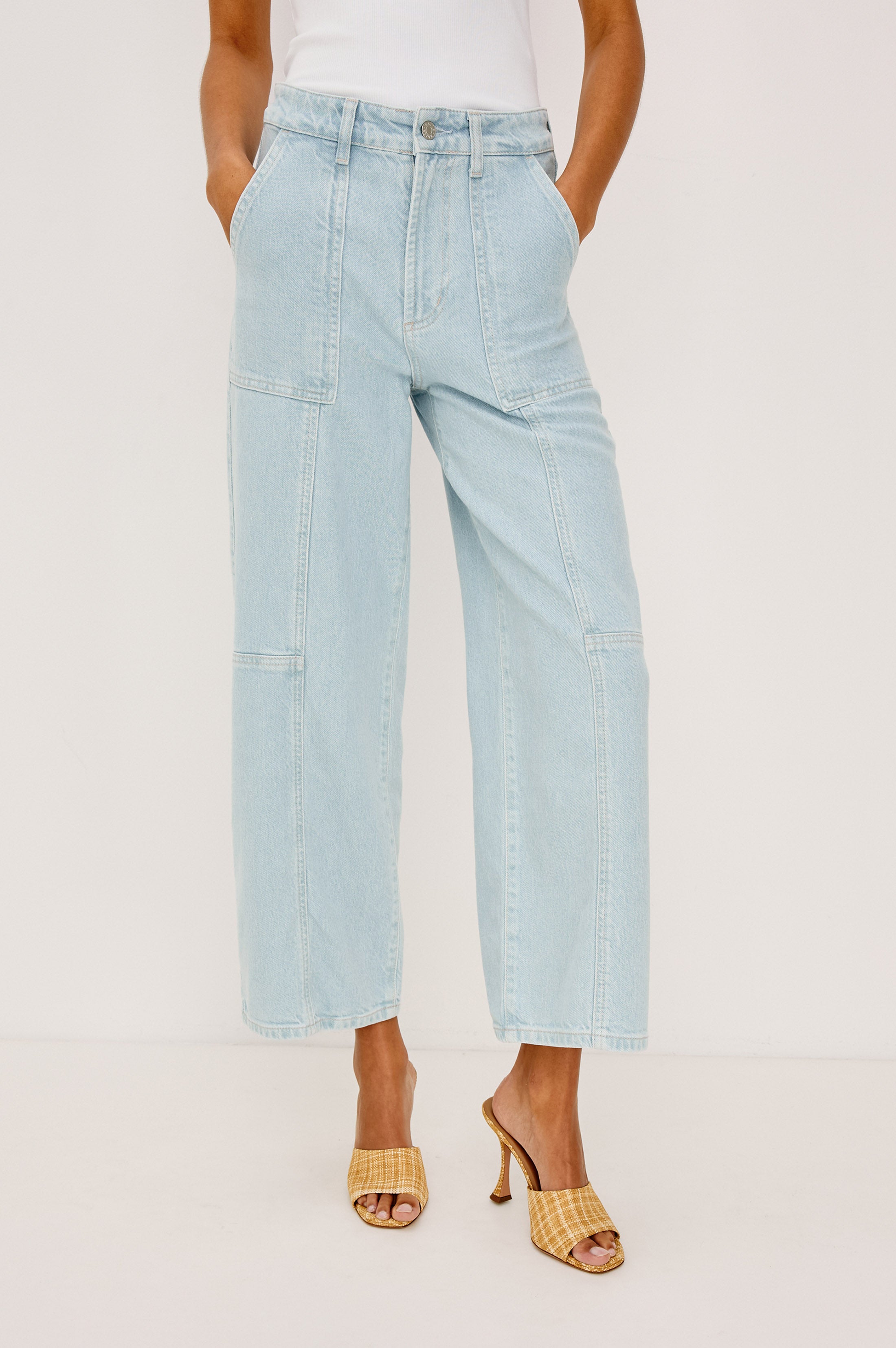 GETTY CROP WIDE LEG - OCEANVIEW UTILITY – Rails