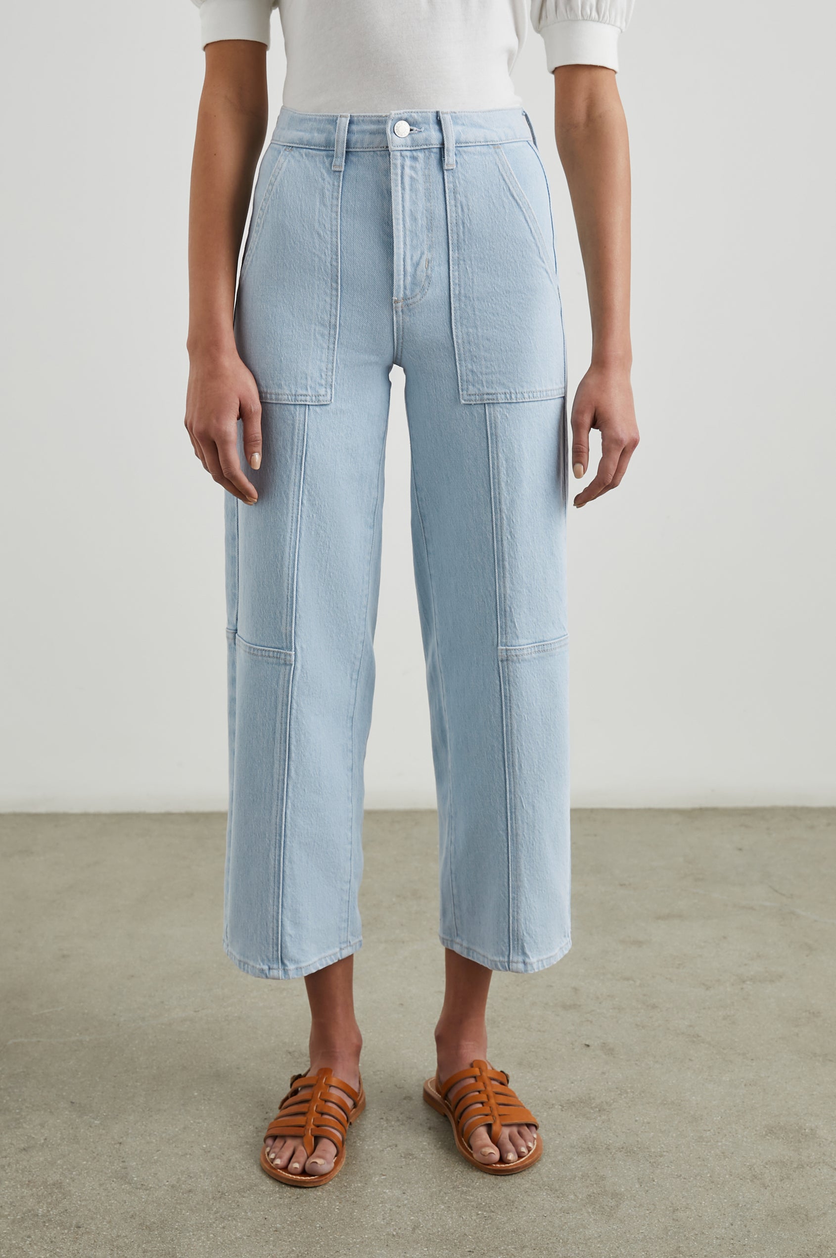 GETTY CROP UTILITY WIDE LEG - OCEANVIEW - FRONT BODY