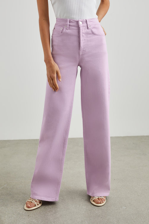 GETTY WIDE LEG - LILAC - FRONT BODY