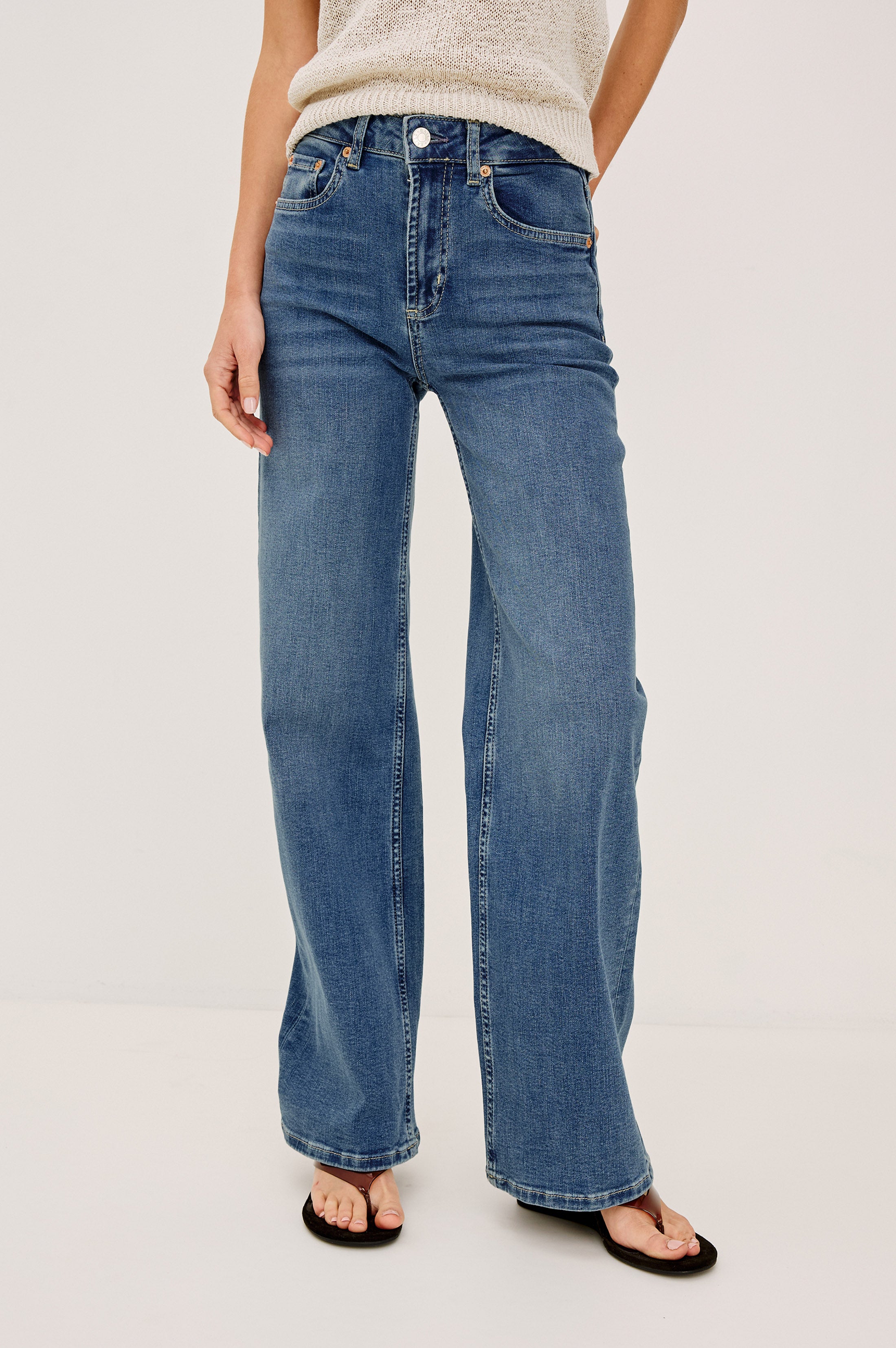 GETTY WORKWEAR WIDE LEG - ONYX – Rails