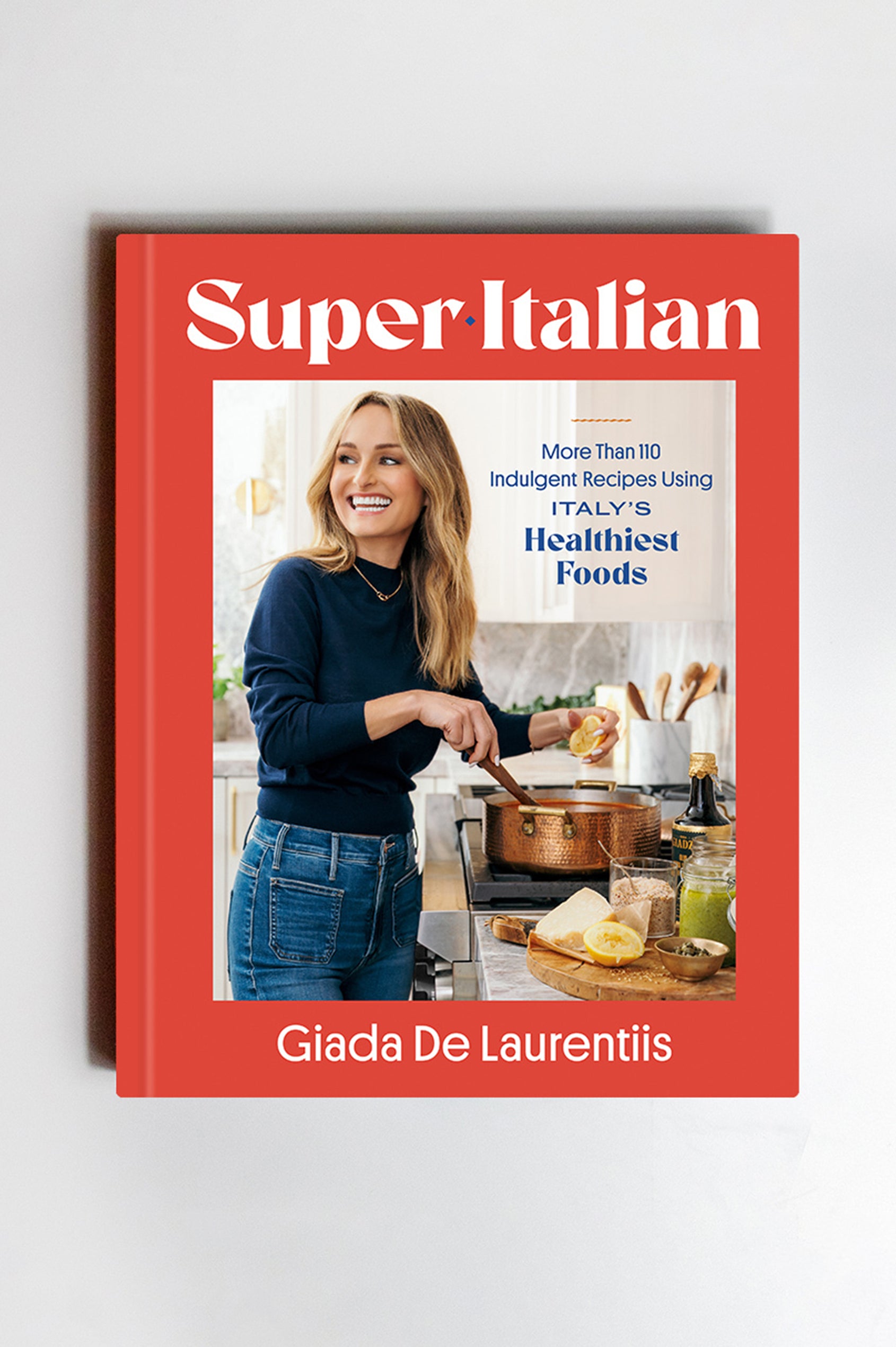 Giadzy Super Italian Cookbook - view of front cover