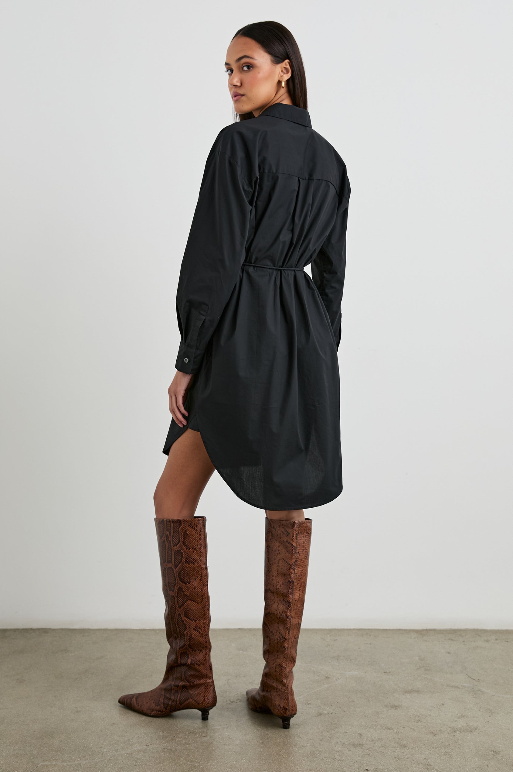 Rails | Harmony Dress - Black | Premium Cotton | Size XS Rails | Harmony Dress - Black | Premium Cotton | Size XS