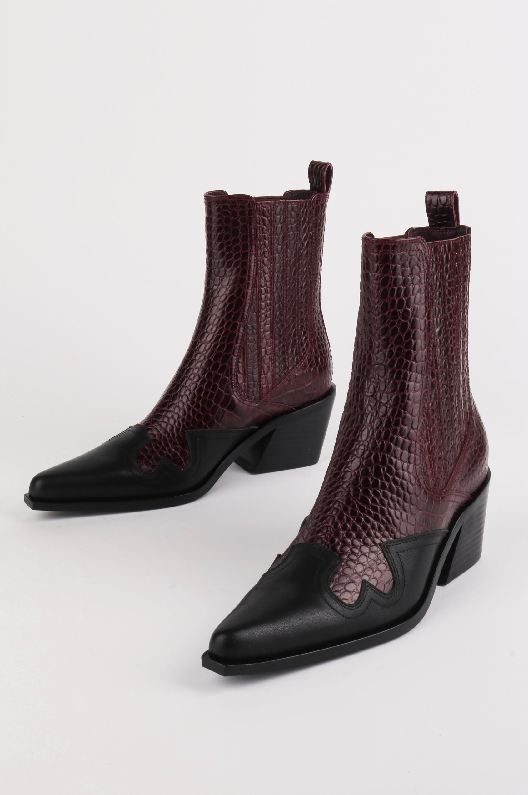INTENTIONALLY BLANK HOUSTON BOOT - MERLOT