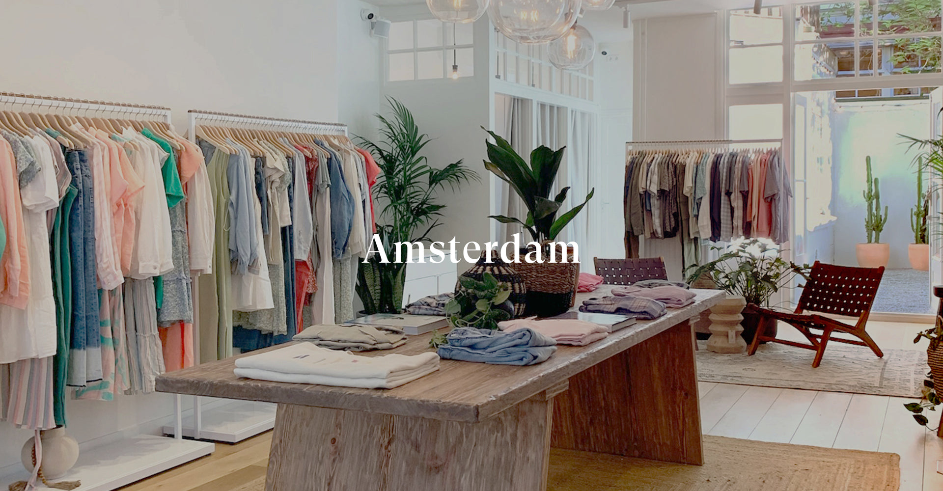 IMAGE SHOWS INSIDE OF AMSTERDAM STORE