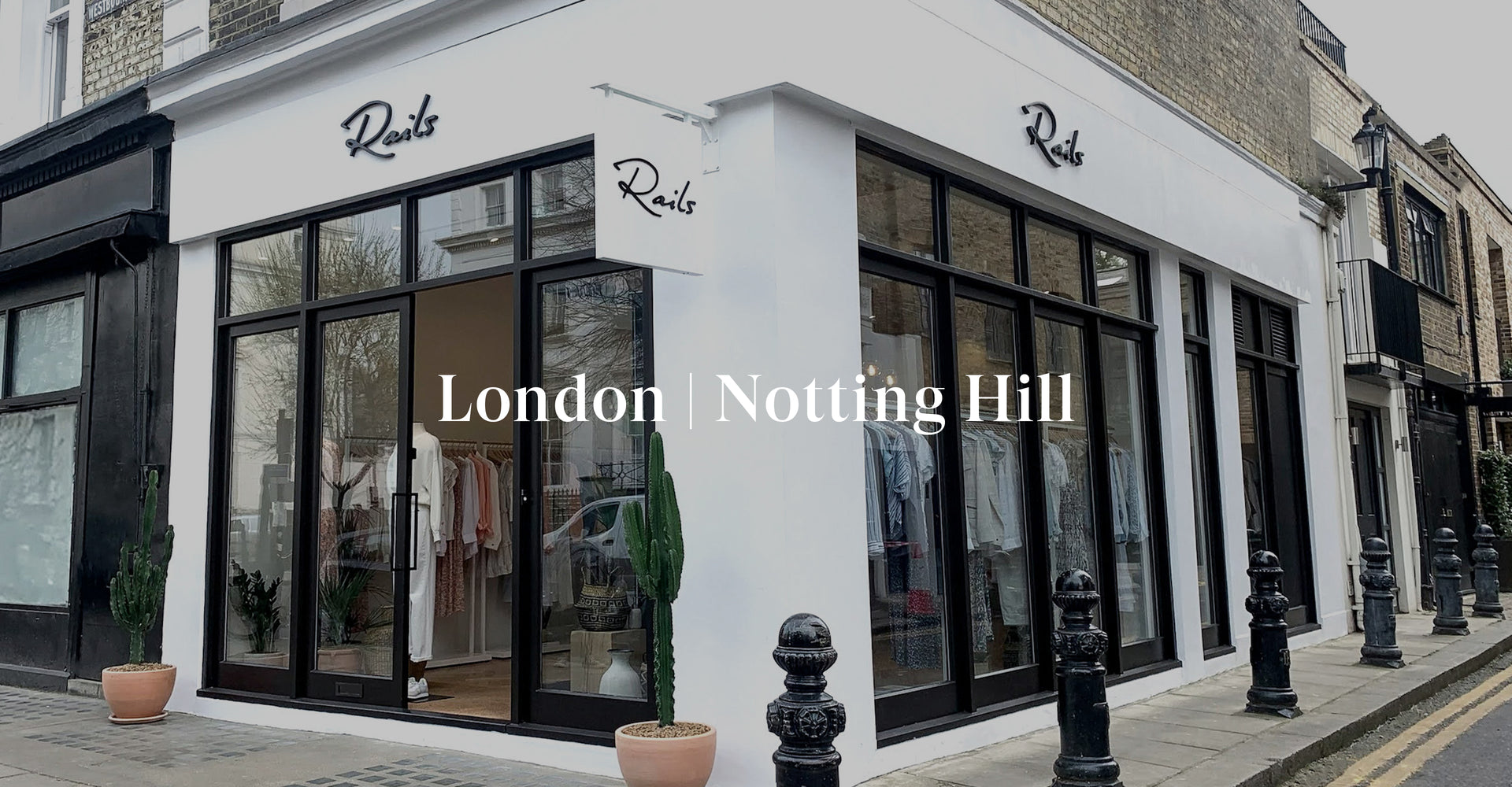 IMAGE SHOWS OUTSIDE OF LONDON NOTTING HILL STORE