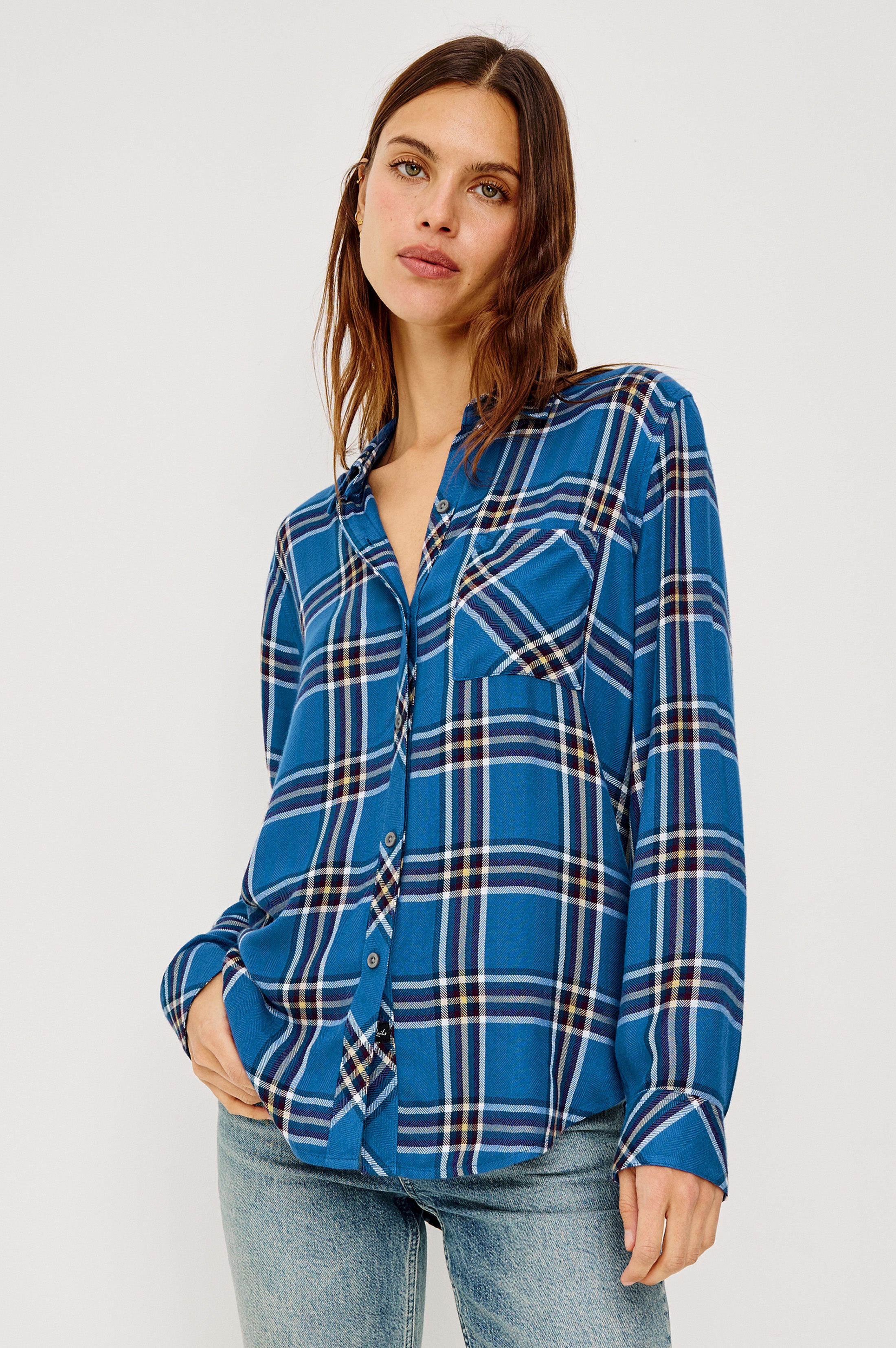 HUNTER SHIRT - INDIGO NAVY – Rails