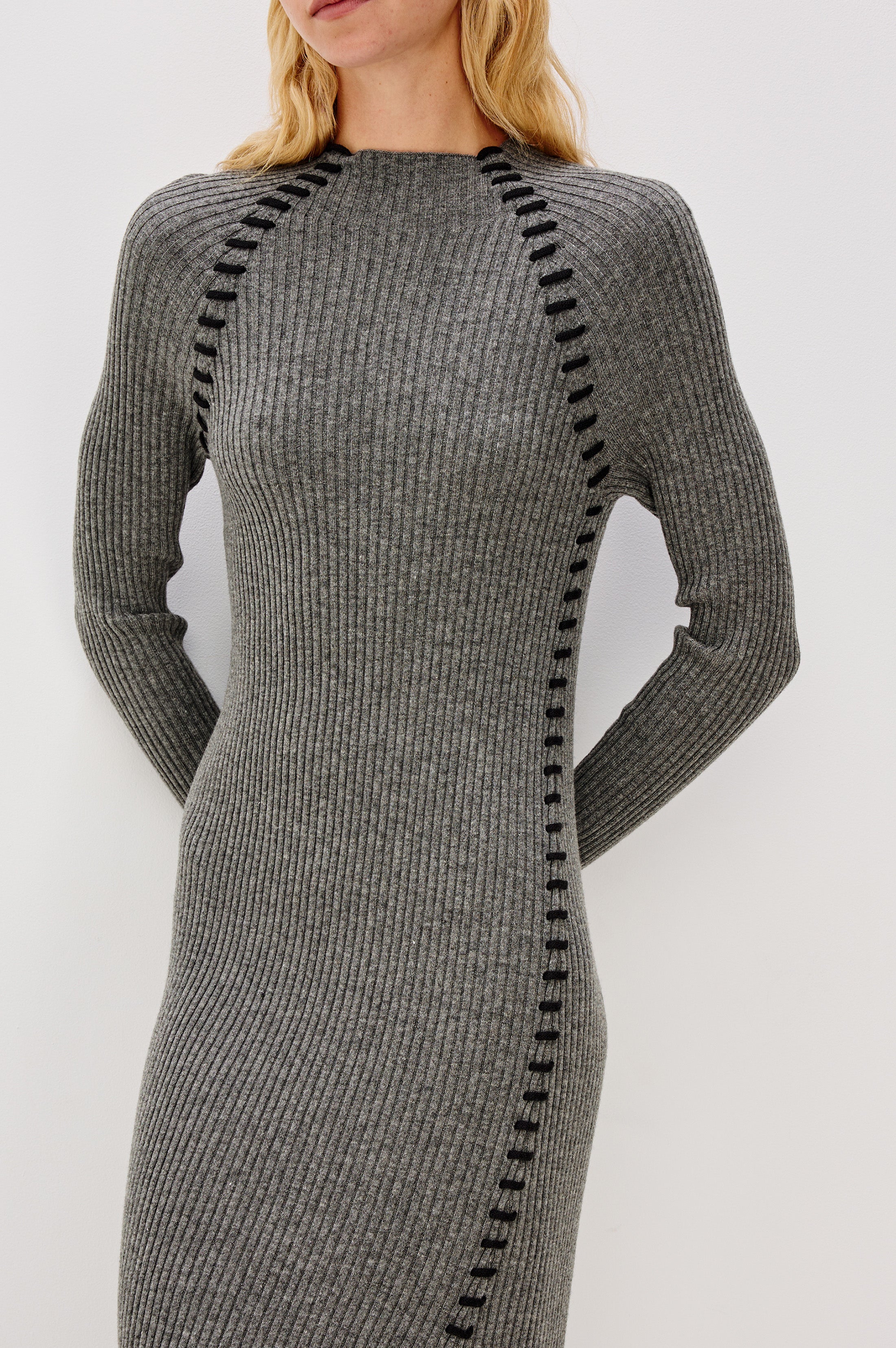IMARA DRESS - CHARCOAL – Rails