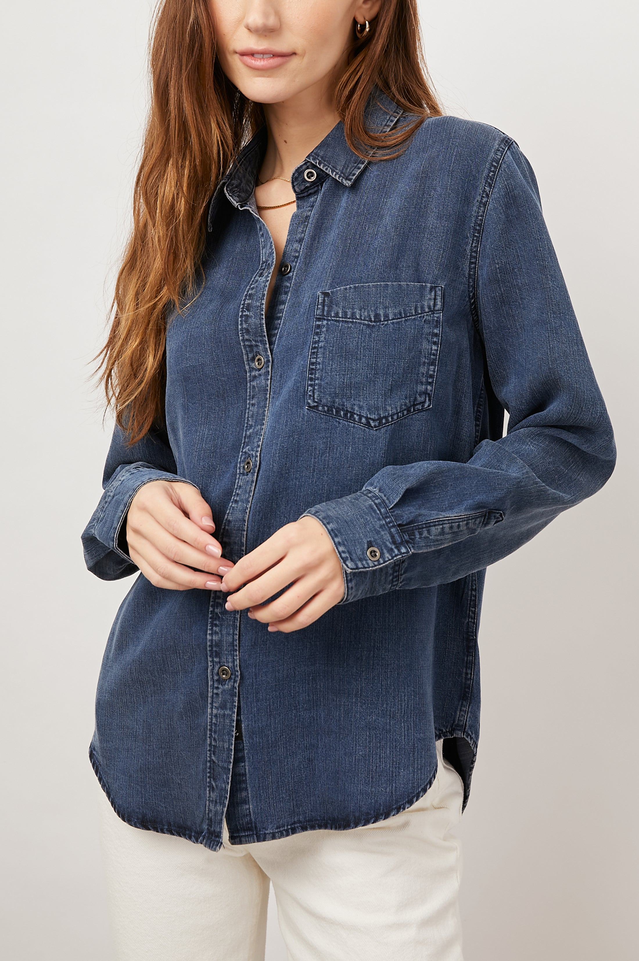 INGRID SHIRT - DARK VINTAGE – Rails