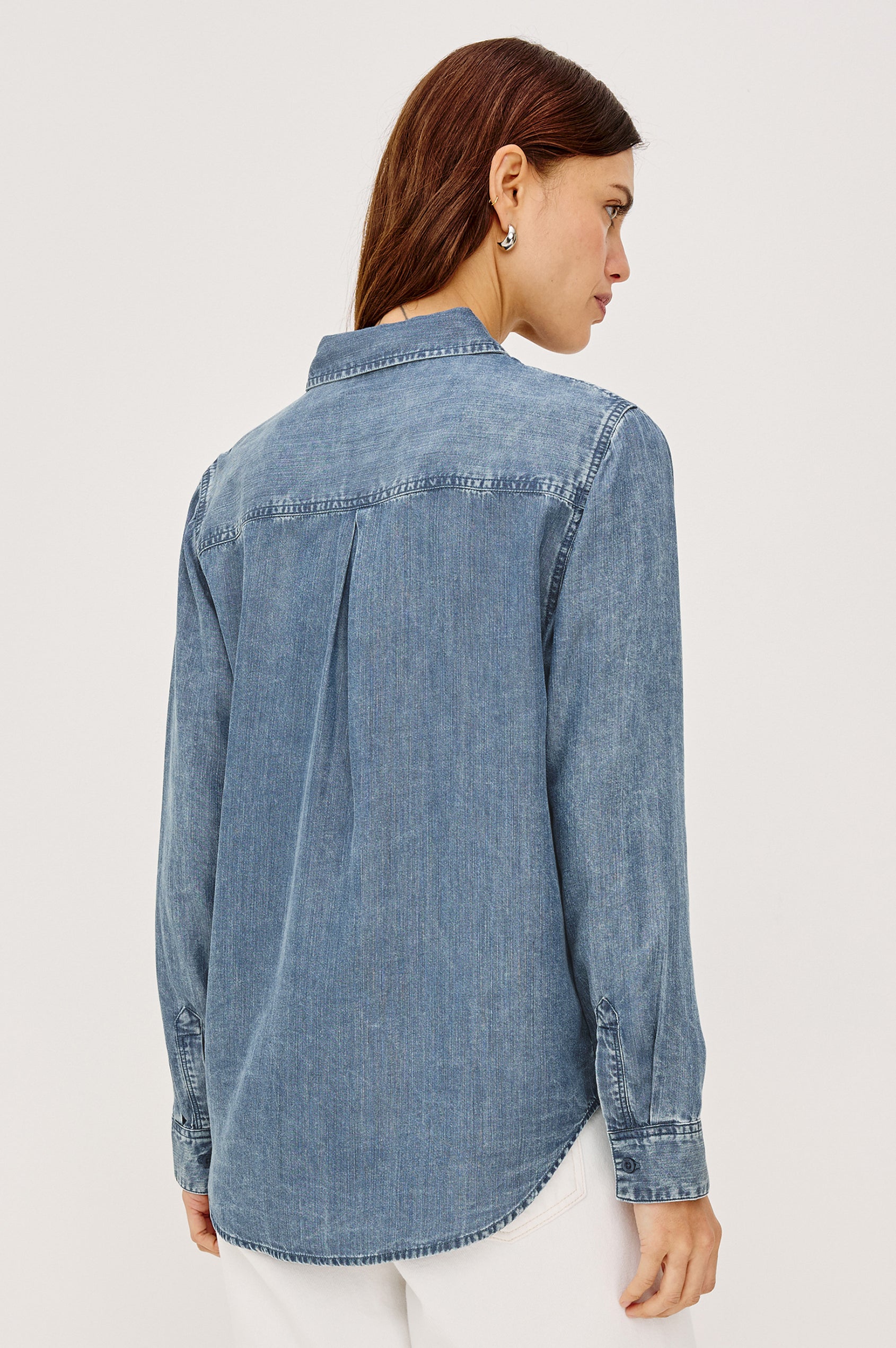 INGRID SHIRT - FLEUR EMBROIDERY