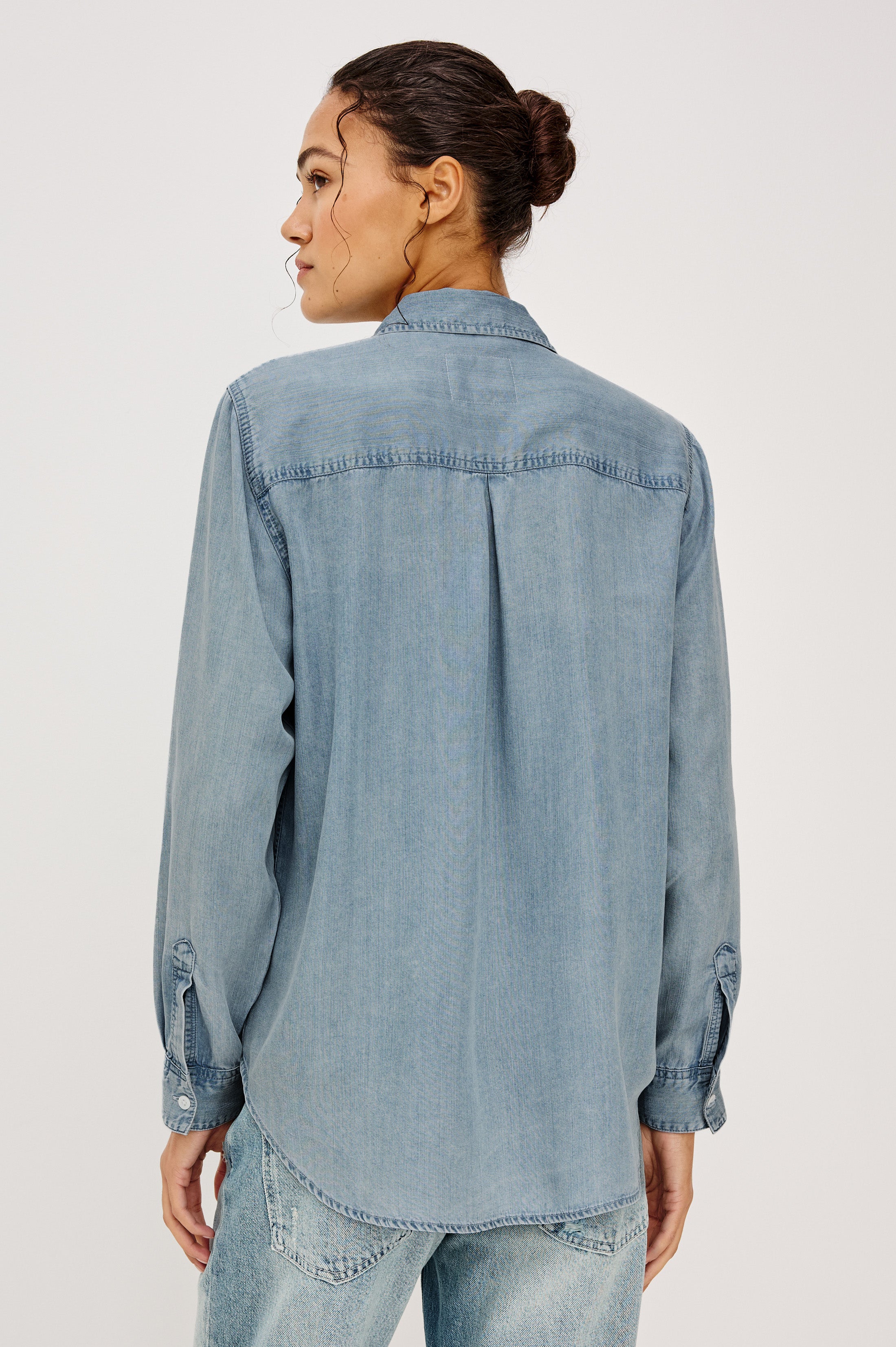 INGRID SHIRT - MED VINTAGE CLOUD WASH – Rails