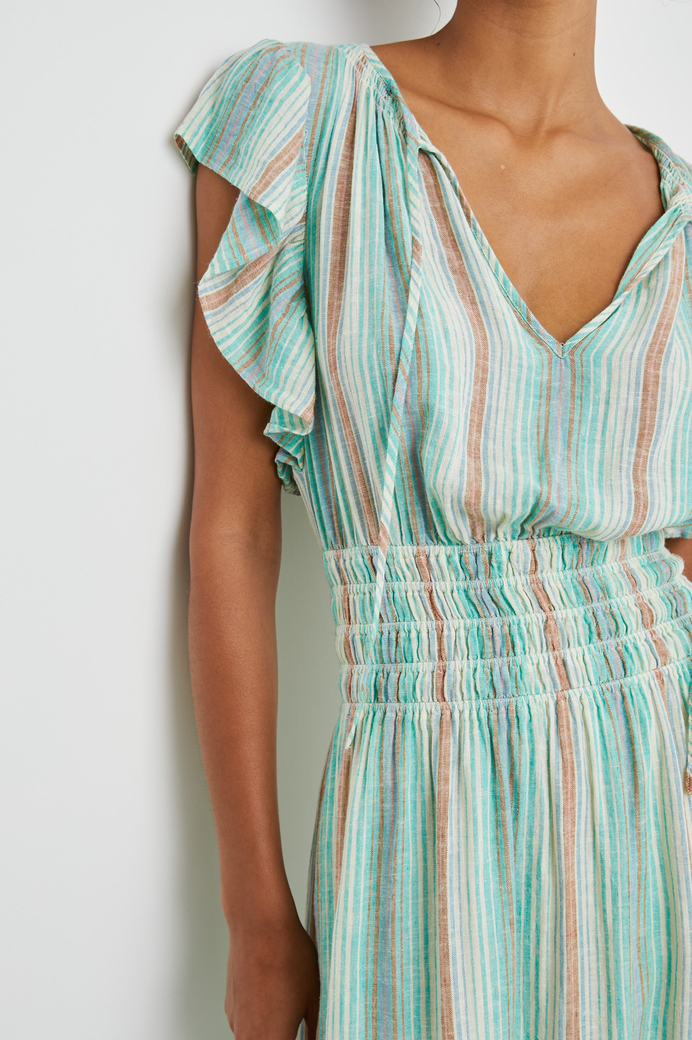 IONA DRESS - SEAVIEW STRIPE – Rails