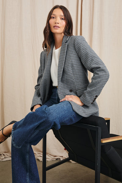 JAC BLAZER - BLACK LAPIZ – Rails