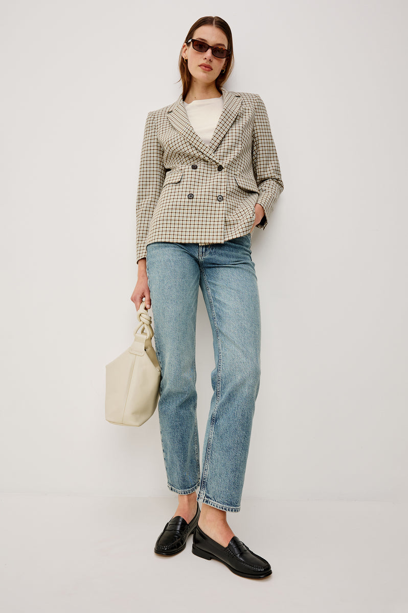 JAC BLAZER - BLUE BAY CHECK – Rails