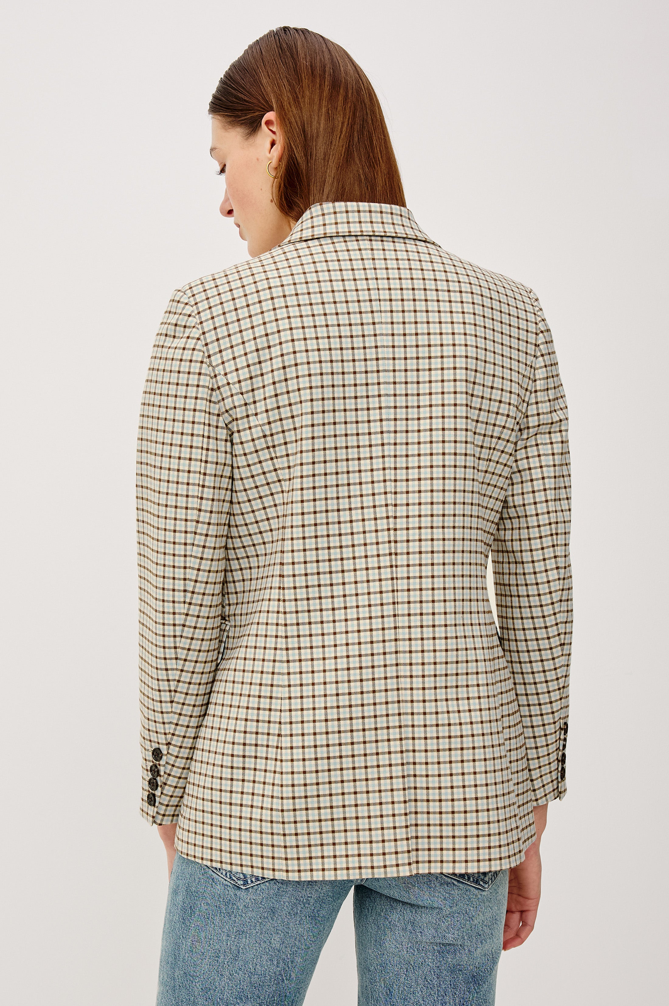 JAC BLAZER - BLUE BAY CHECK – Rails