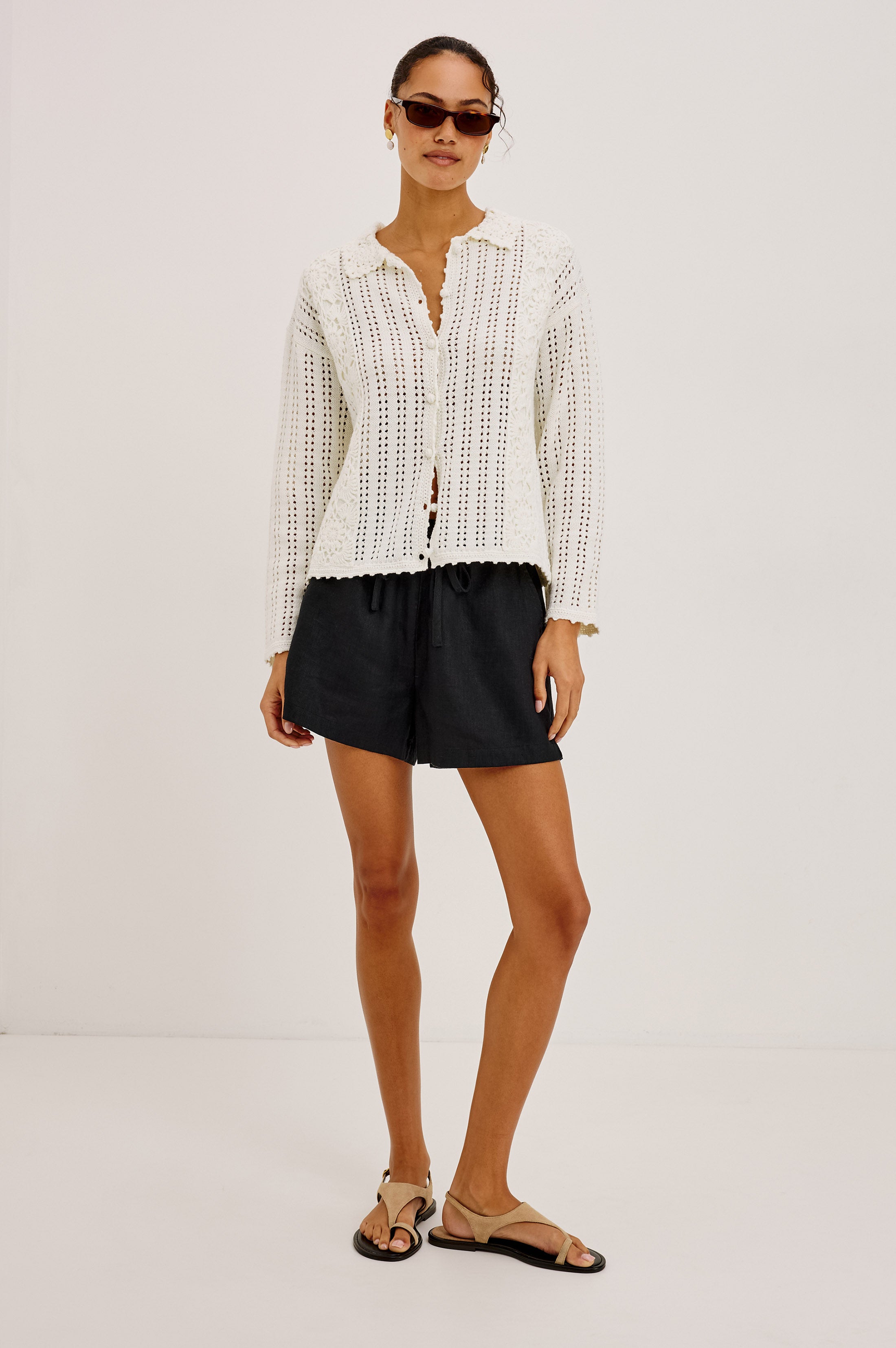 JENNI SWEATER - IVORY – Rails