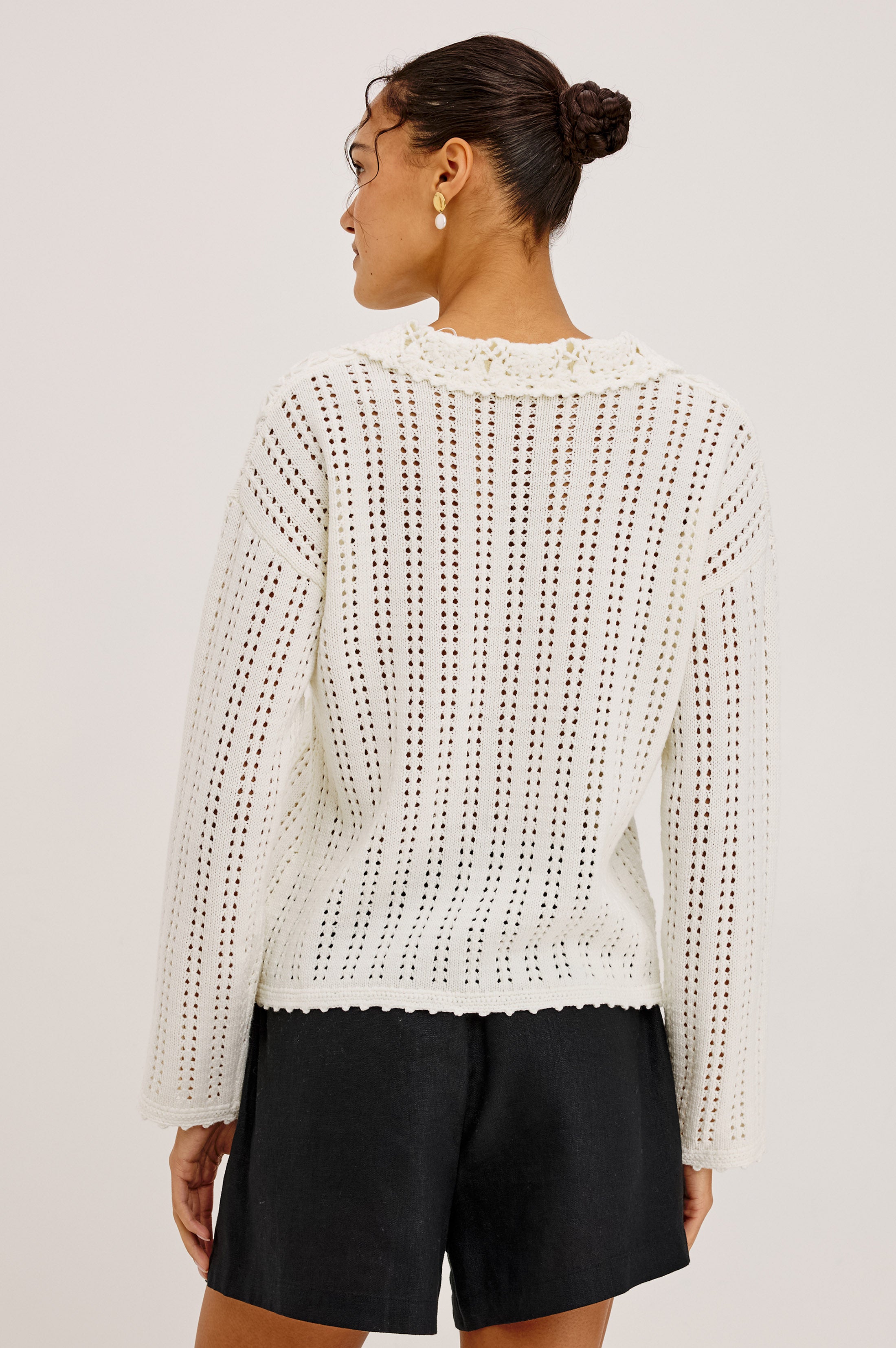 JENNI SWEATER - IVORY – Rails