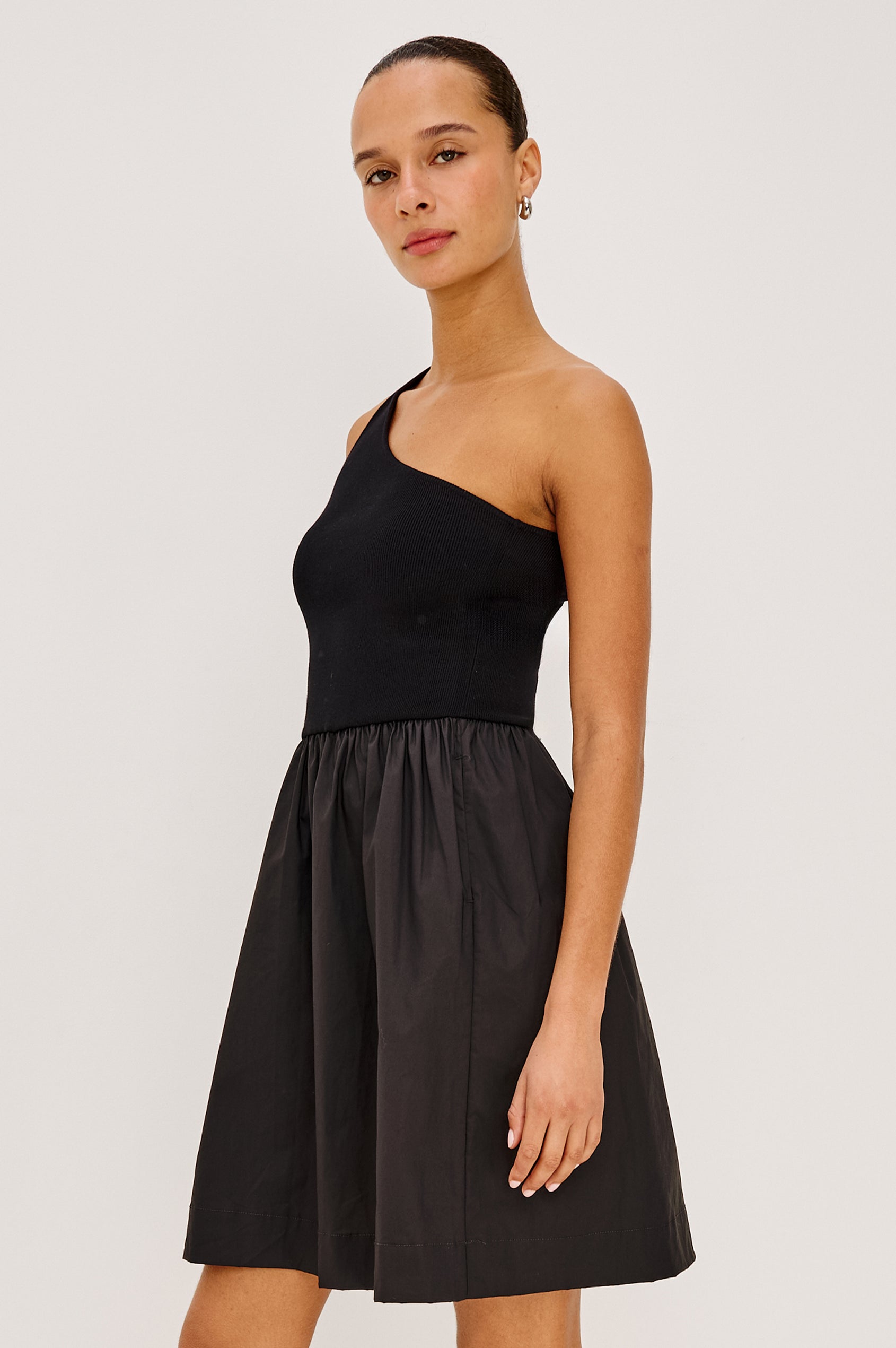Rails | Joanne Dress - Black | Premium Cotton | Size M Rails | Joanne Dress - Black | Premium Cotton | Size M