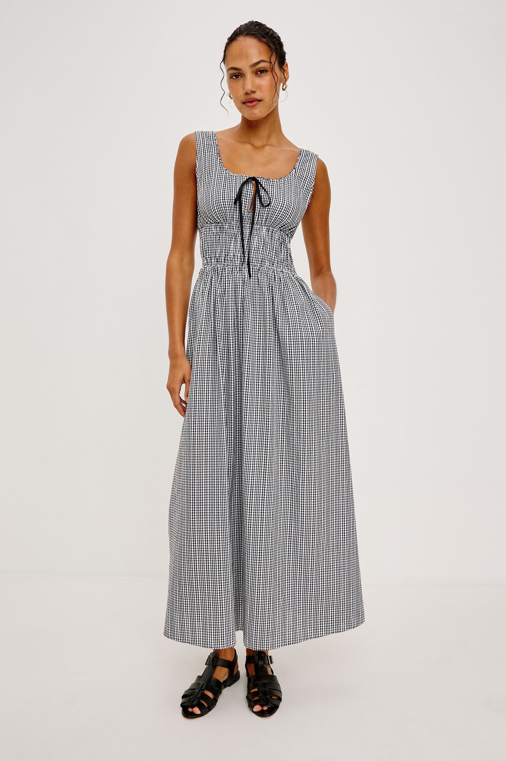 Rails Jordie Dress S / Black Gingham