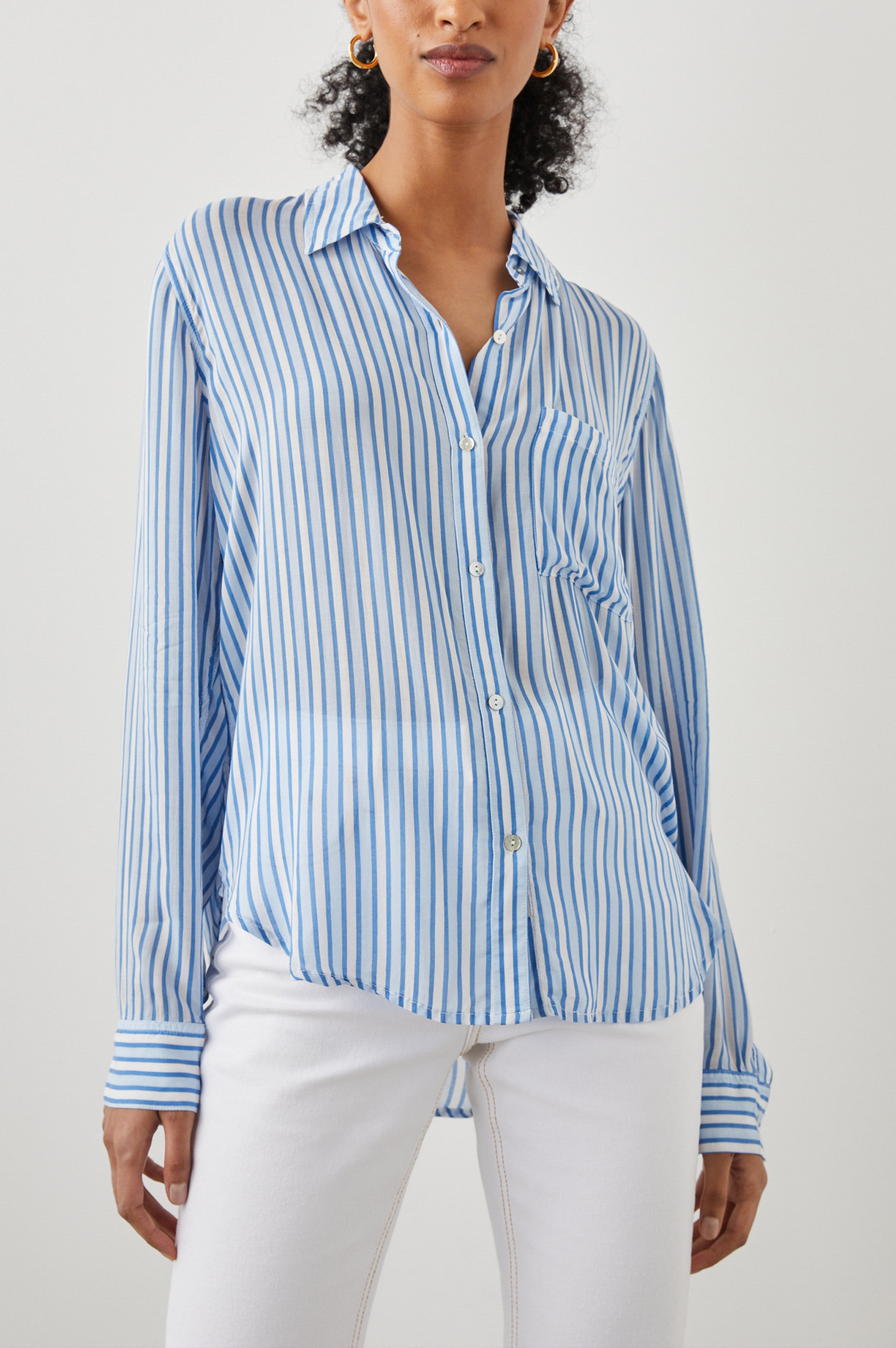 JOSEPHINE SHIRT - MAR STRIPE – Rails JOSEPHINE SHIRT - MAR STRIPE – Rails