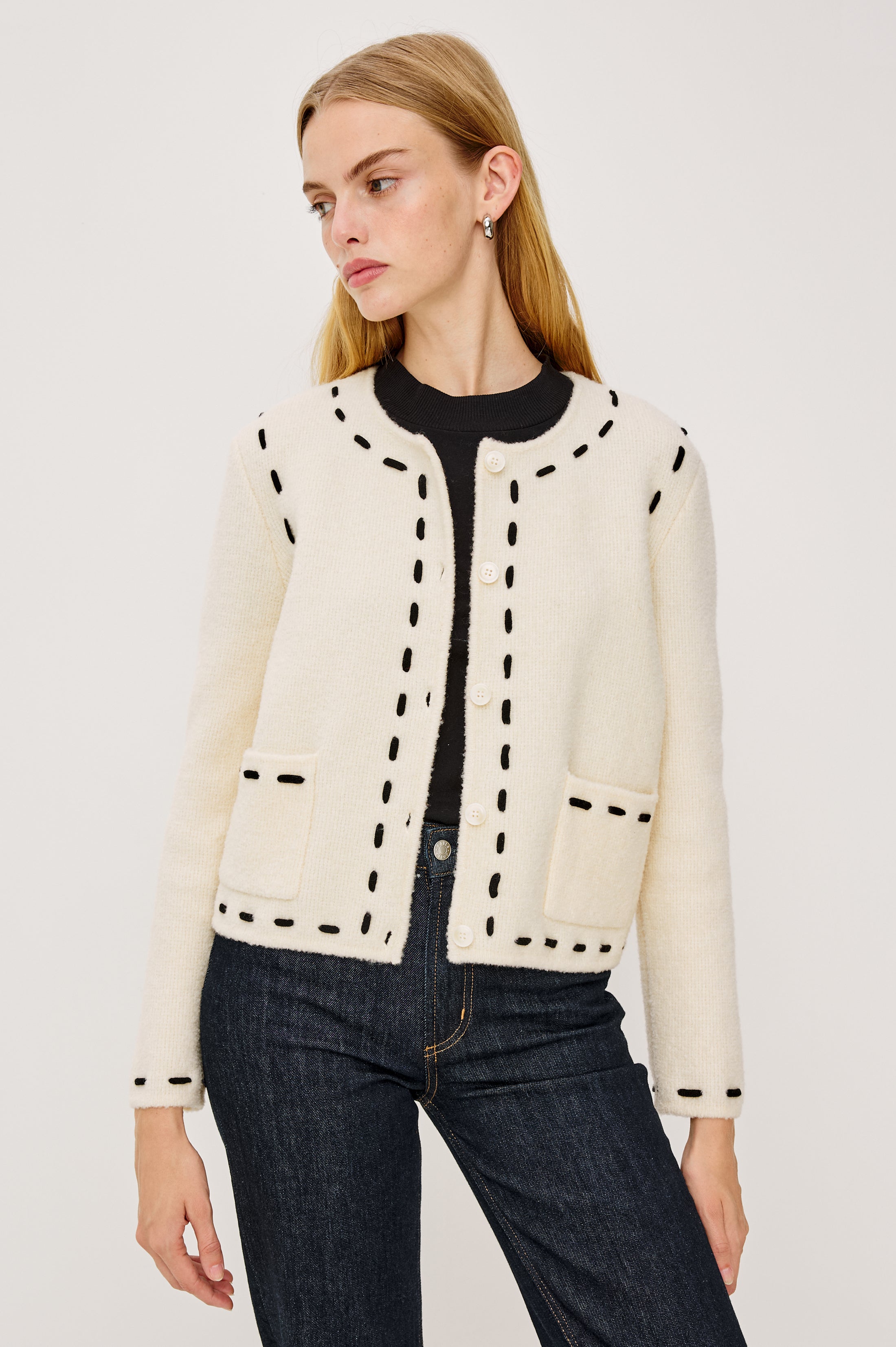 JULIETTE CARDIGAN - IVORY – Rails