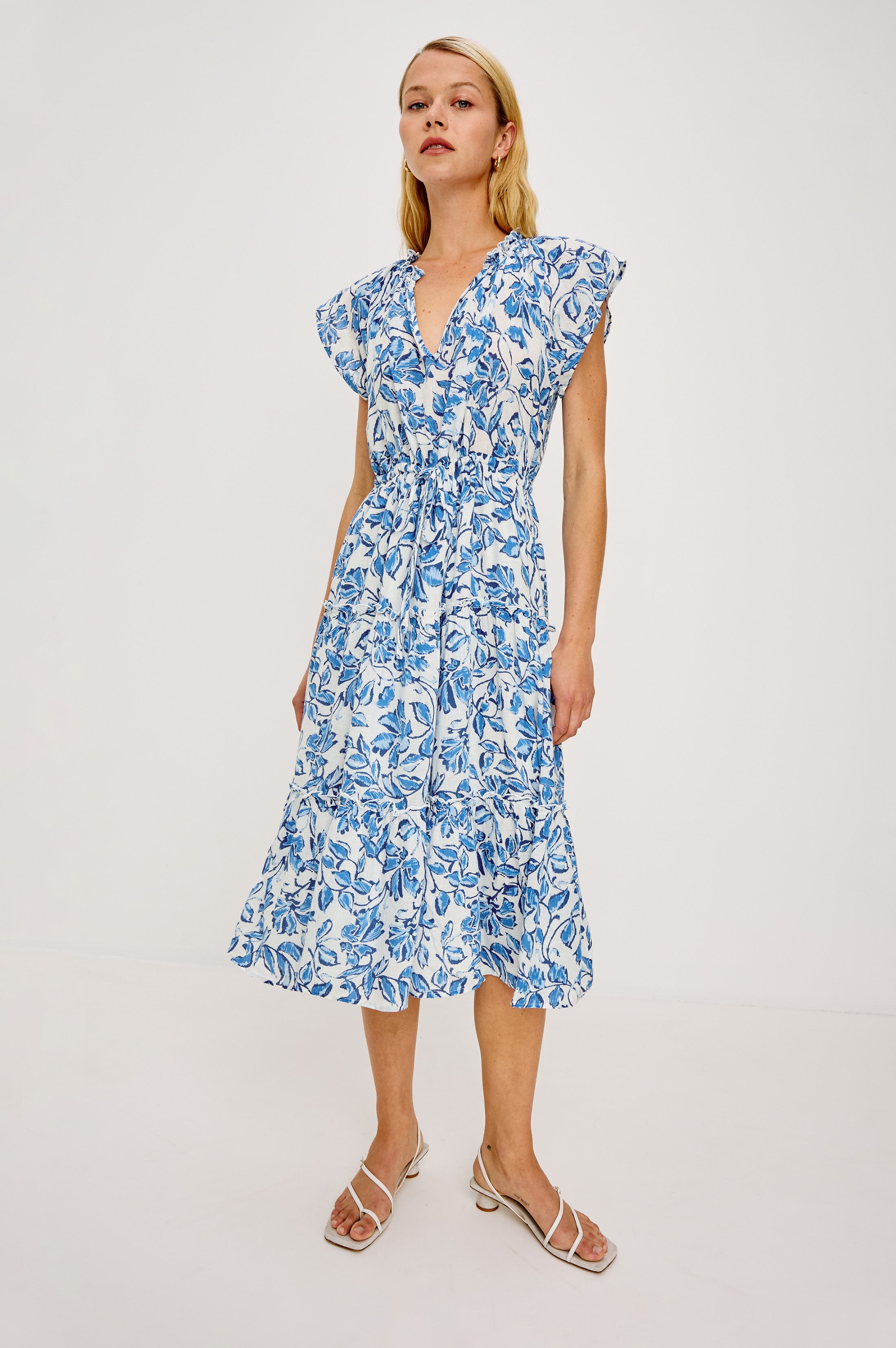 JUNI DRESS - AZURE JASMINE – Rails