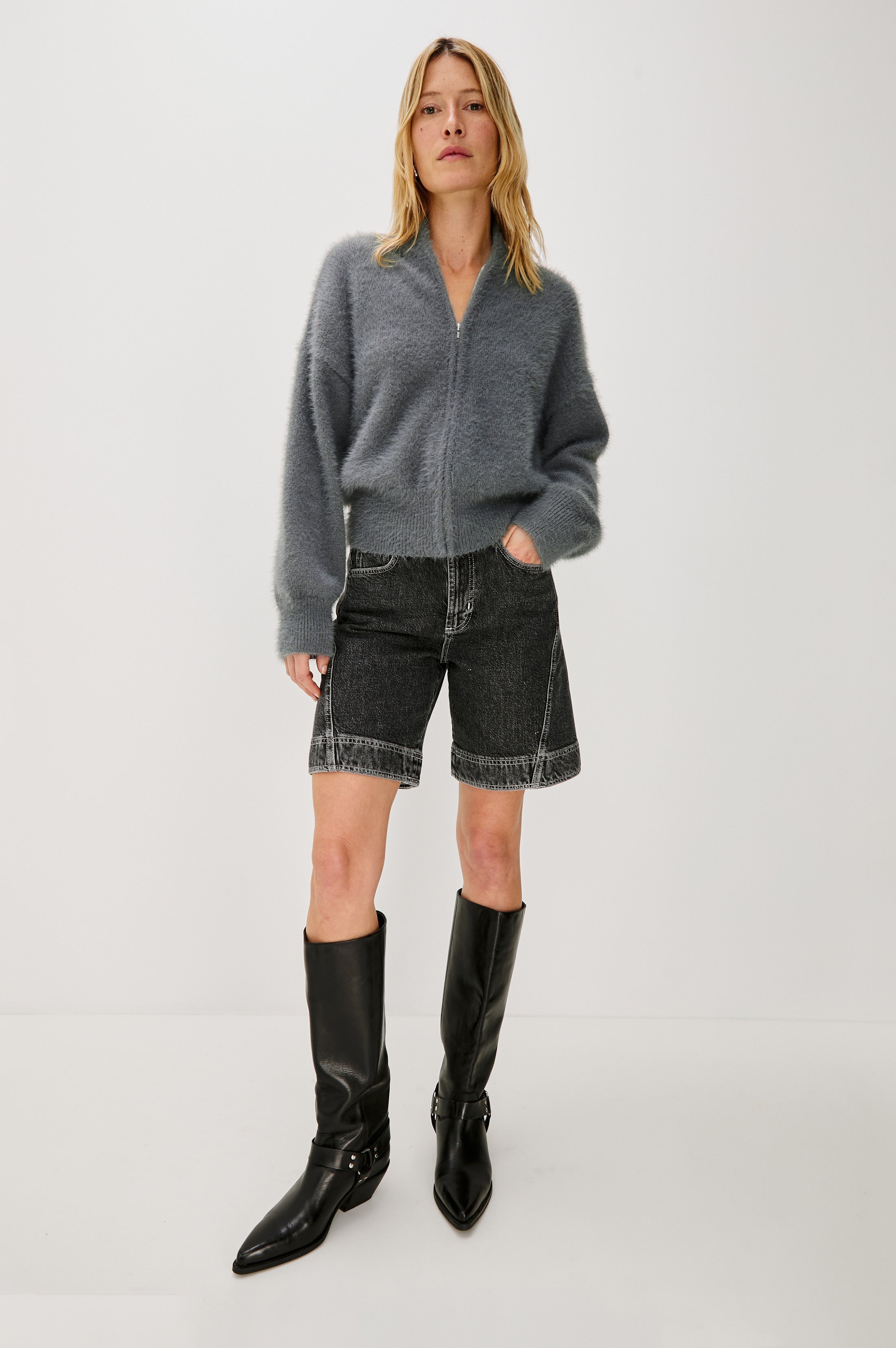 KERRY SWEATER - HEATHER CHARCOAL – Rails
