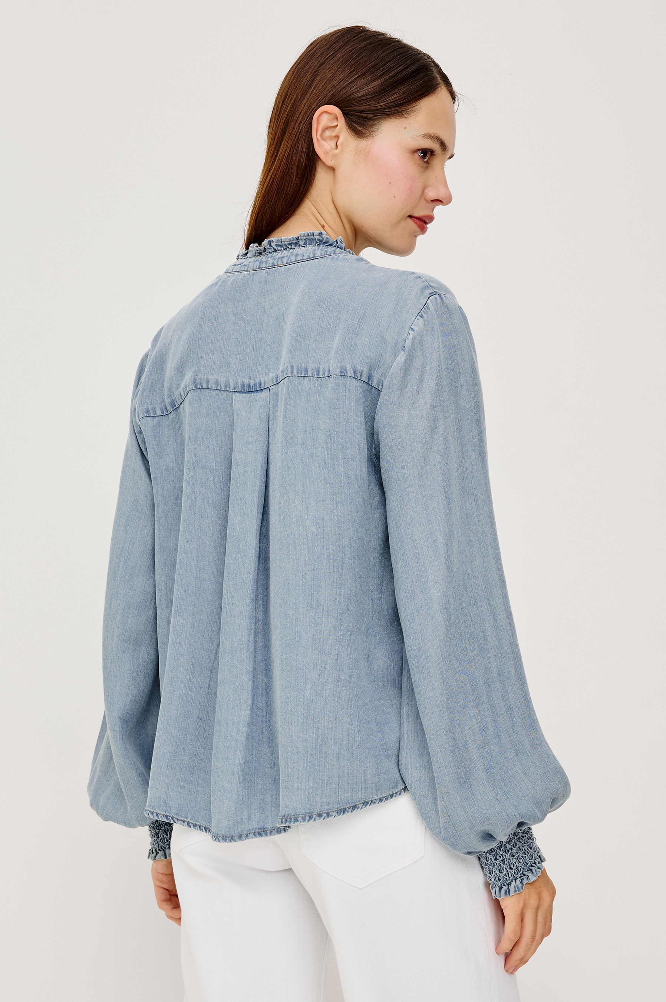 KIMMY TOP - WASHED BLUE – Rails