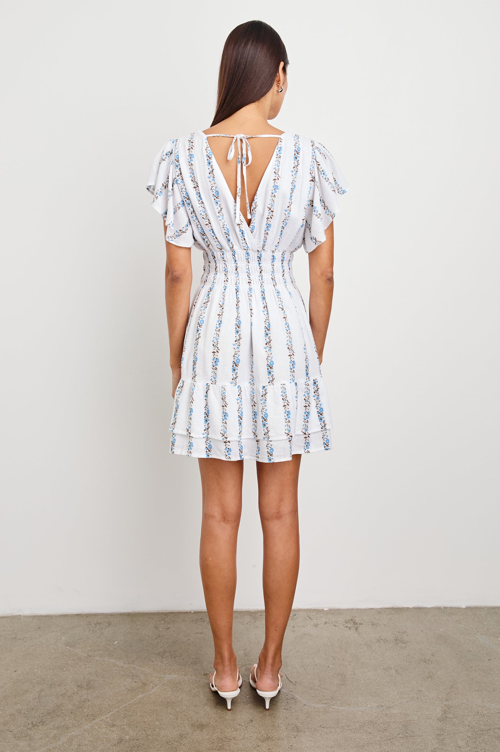 KIMORA DRESS - BLUEBELL STRIPE Rails KIMORA DRESS - BLUEBELL STRIPE Rails