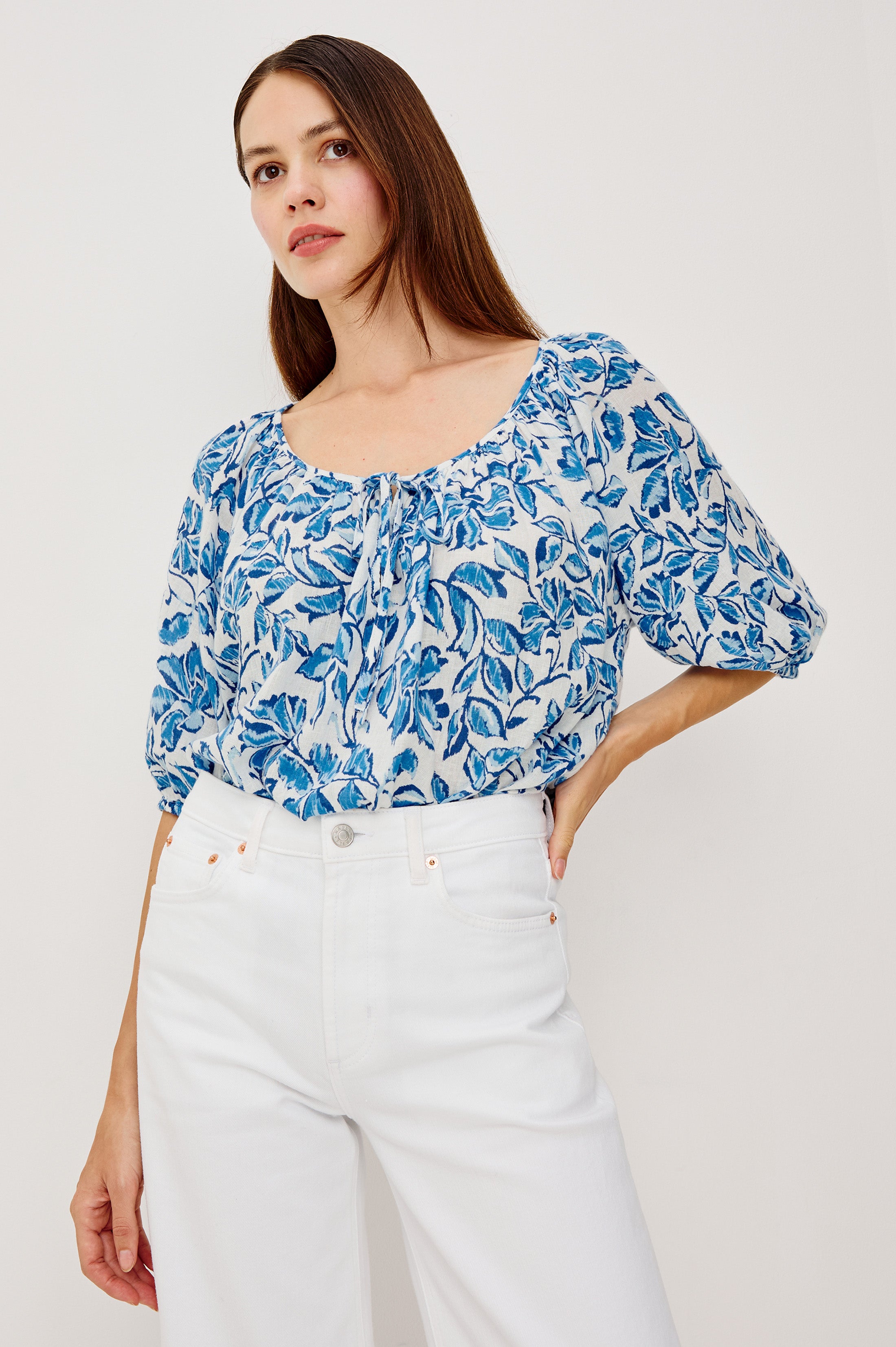 KIRSTIE TOP - AZURE JASMINE – Rails