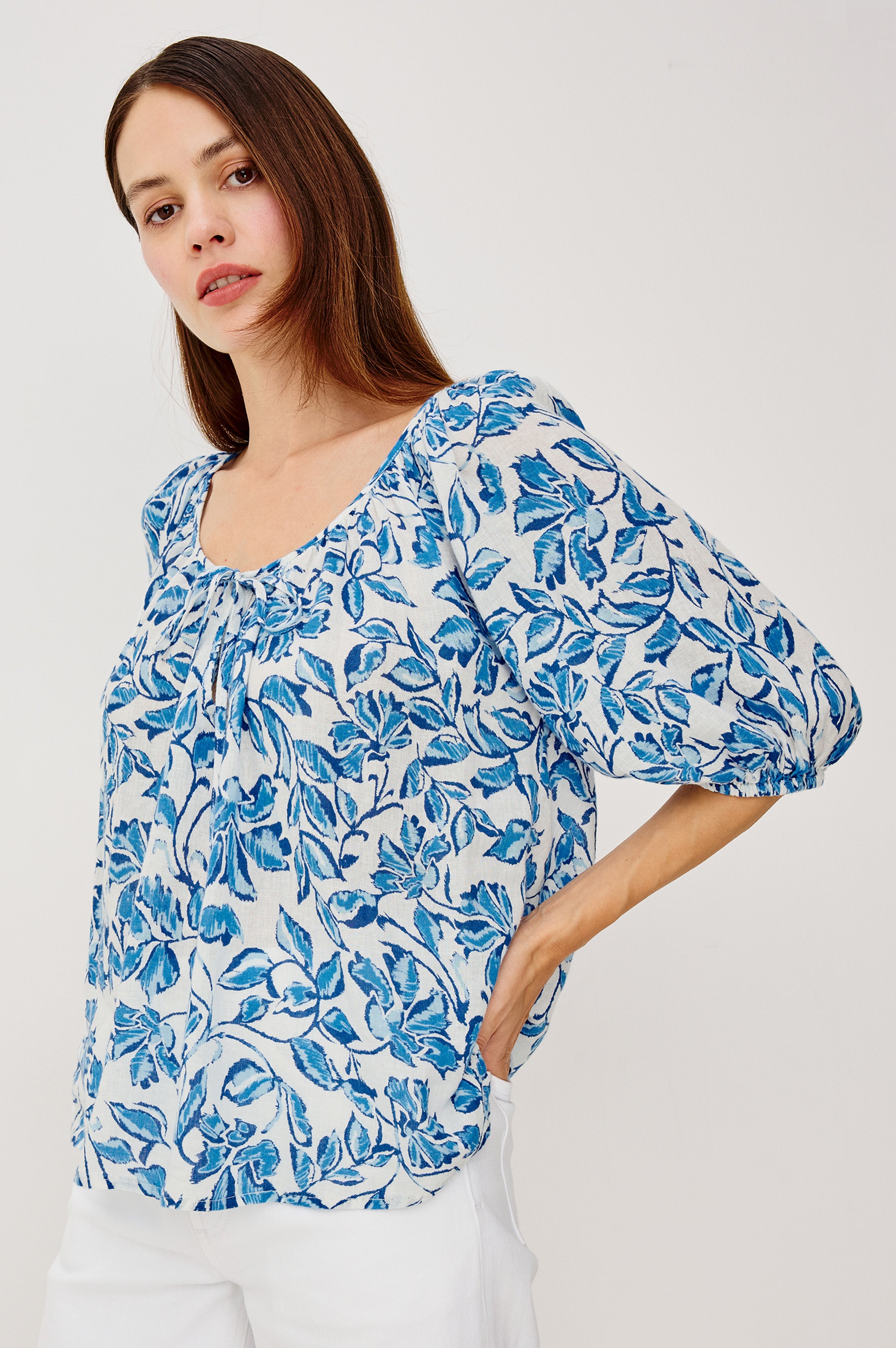 KIRSTIE TOP - AZURE JASMINE – Rails