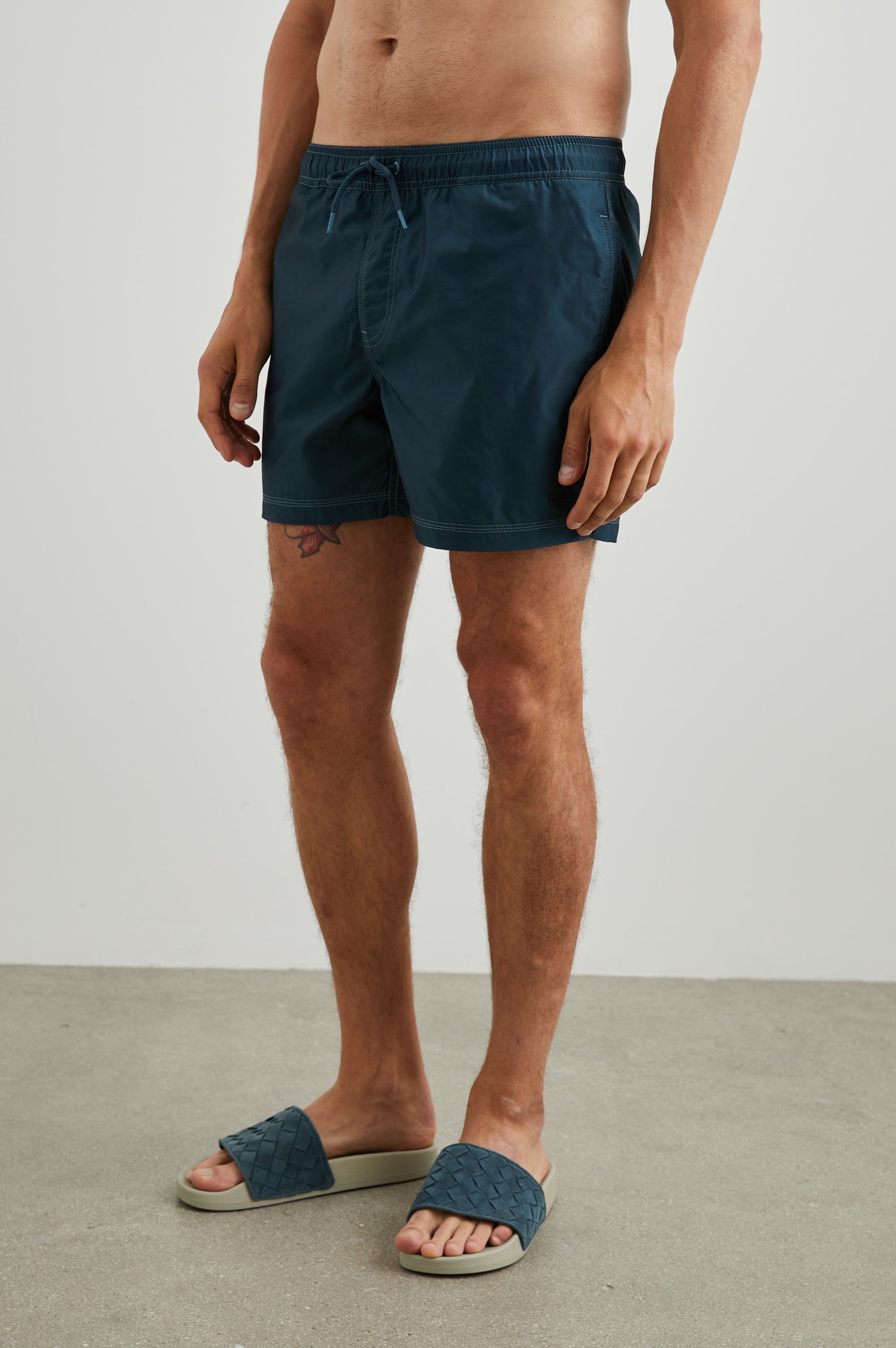 LA BREA SWIM SHORT - DARK AEGEAN - SIDE