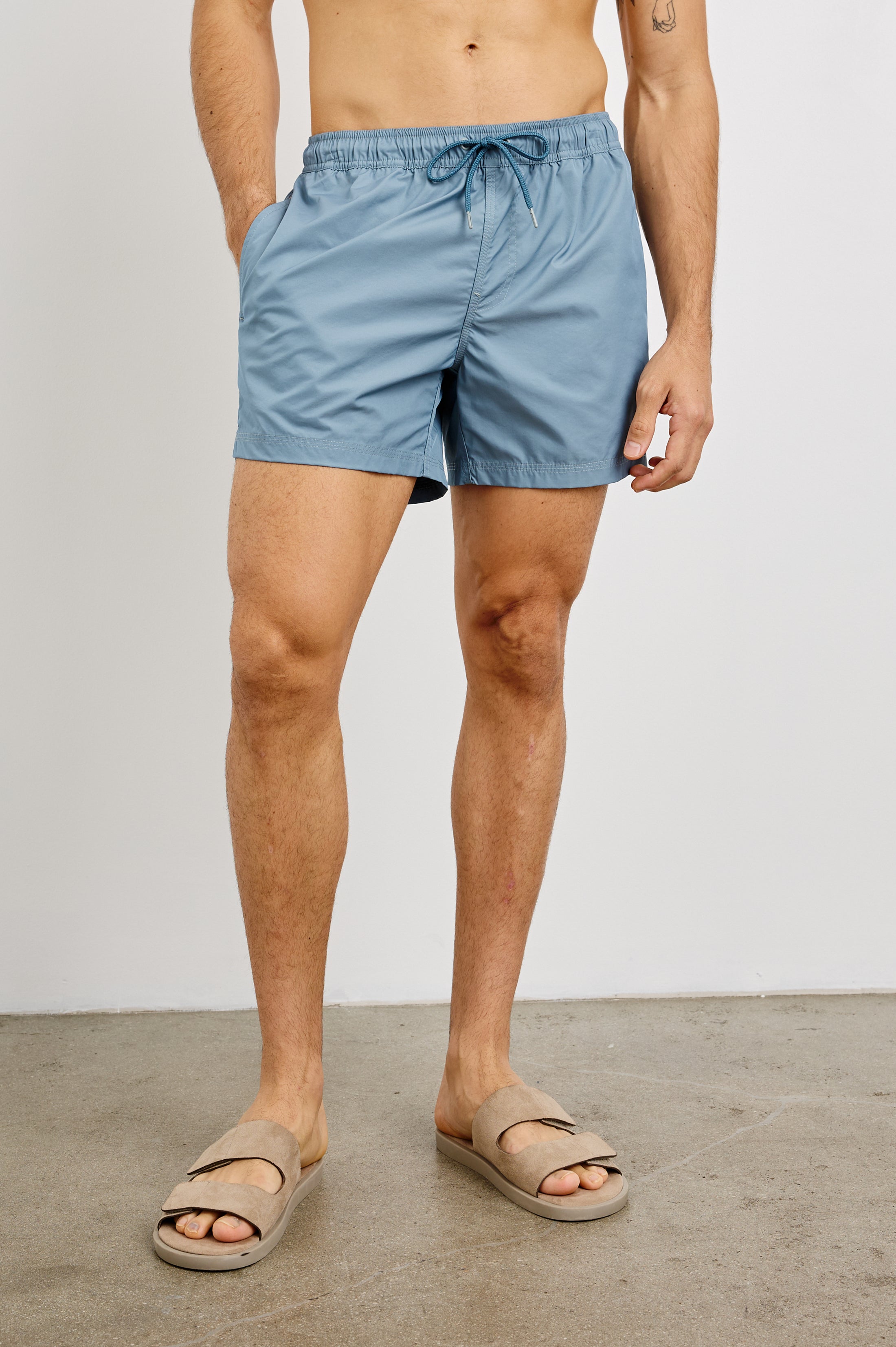LA BREA SWIM SHORT - SLATE BLUE – Rails