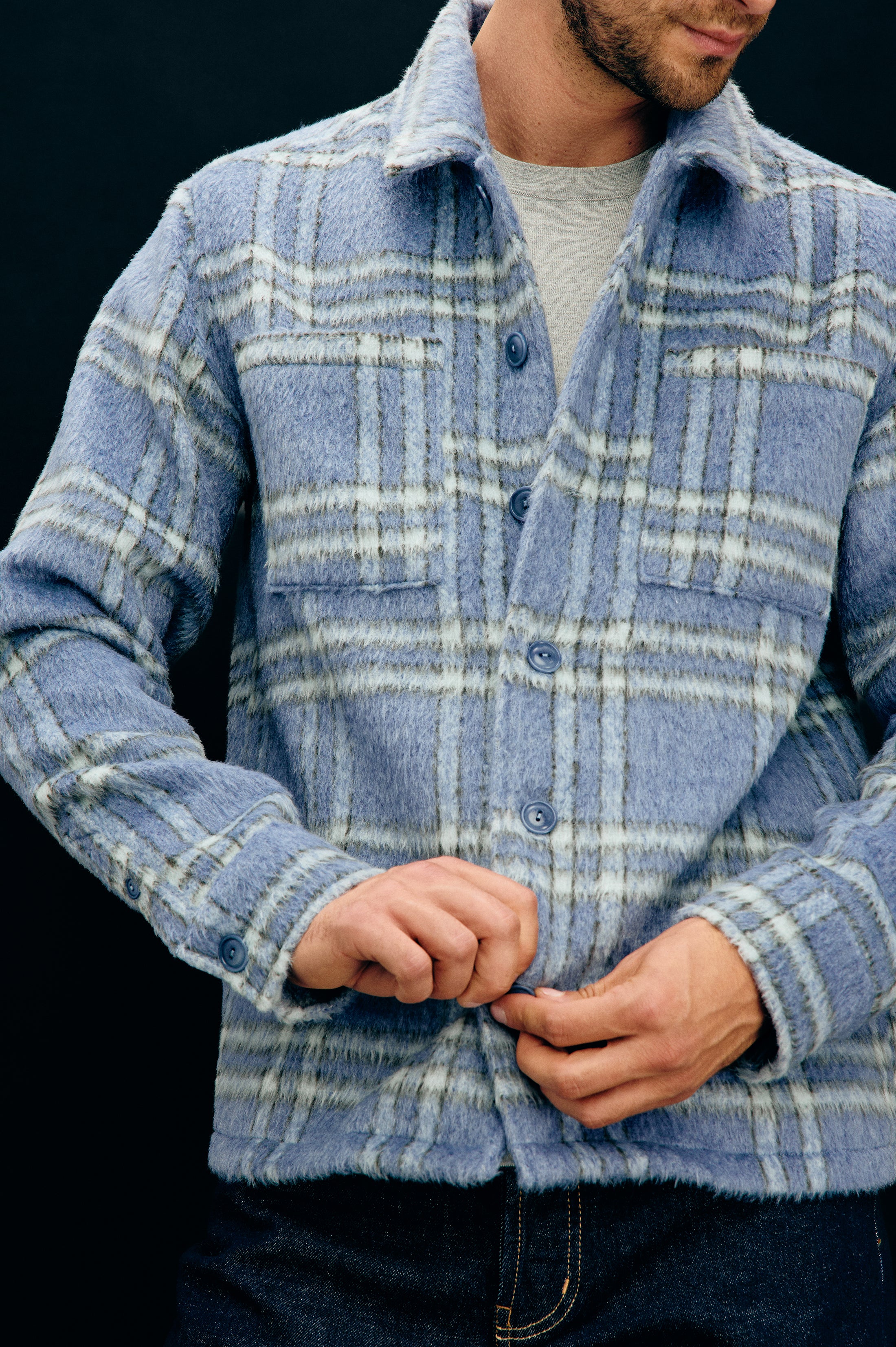 LACHLAN SHIRT - BLUE LOTUS – Rails