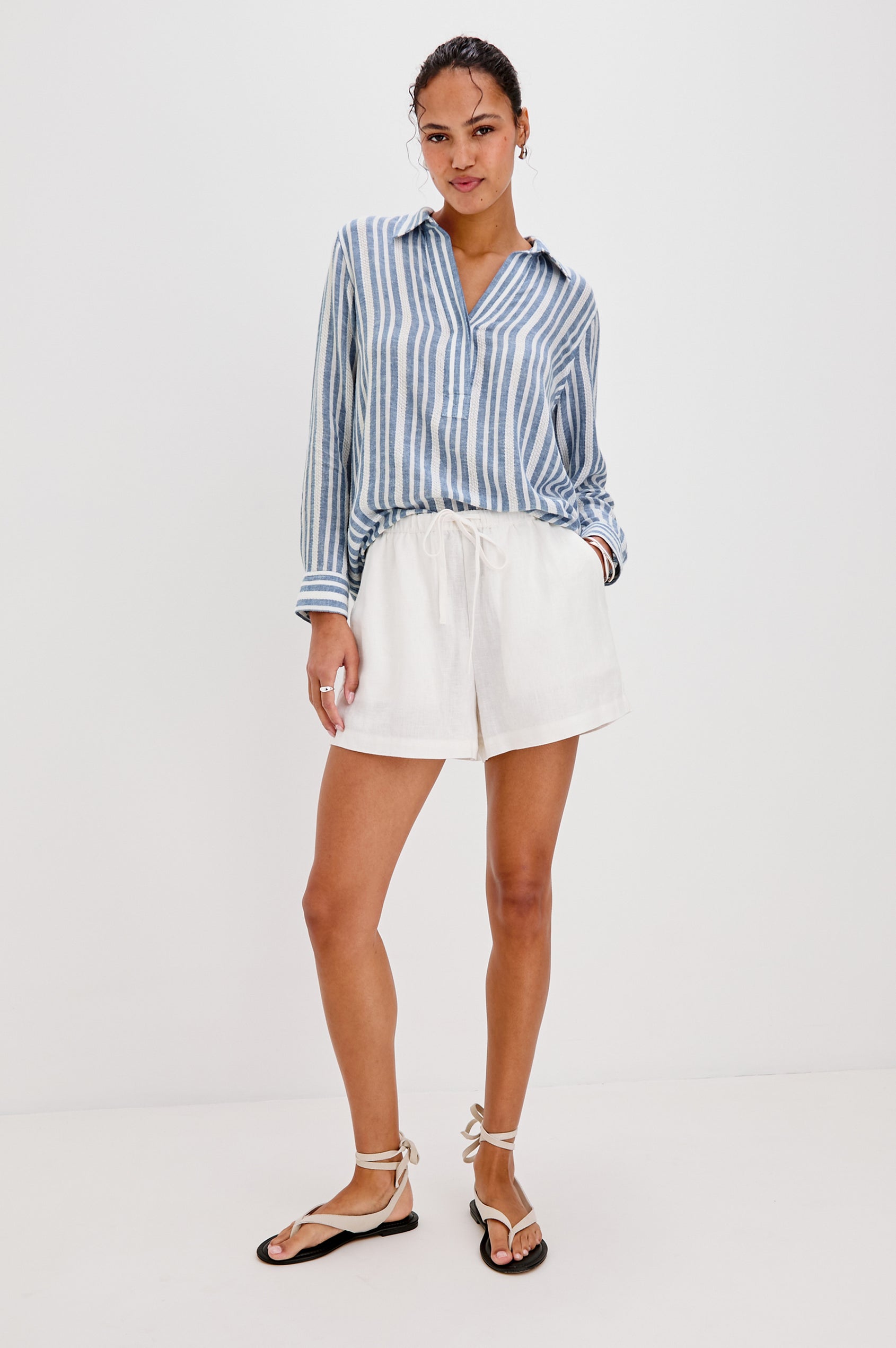 LAGOON TOP - JALISCO STRIPE