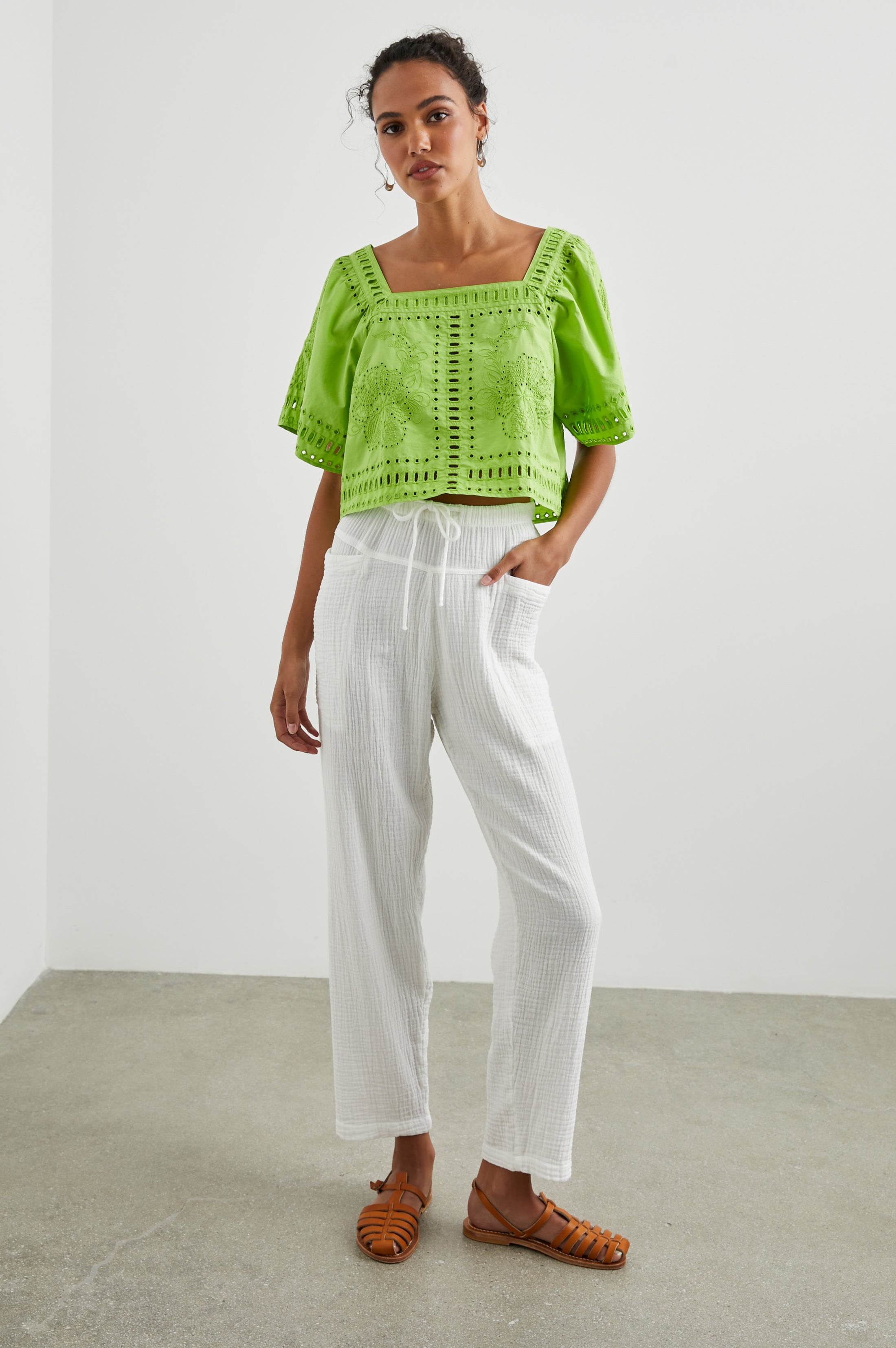 LAINE TOP - ISLAND GREEN – Rails