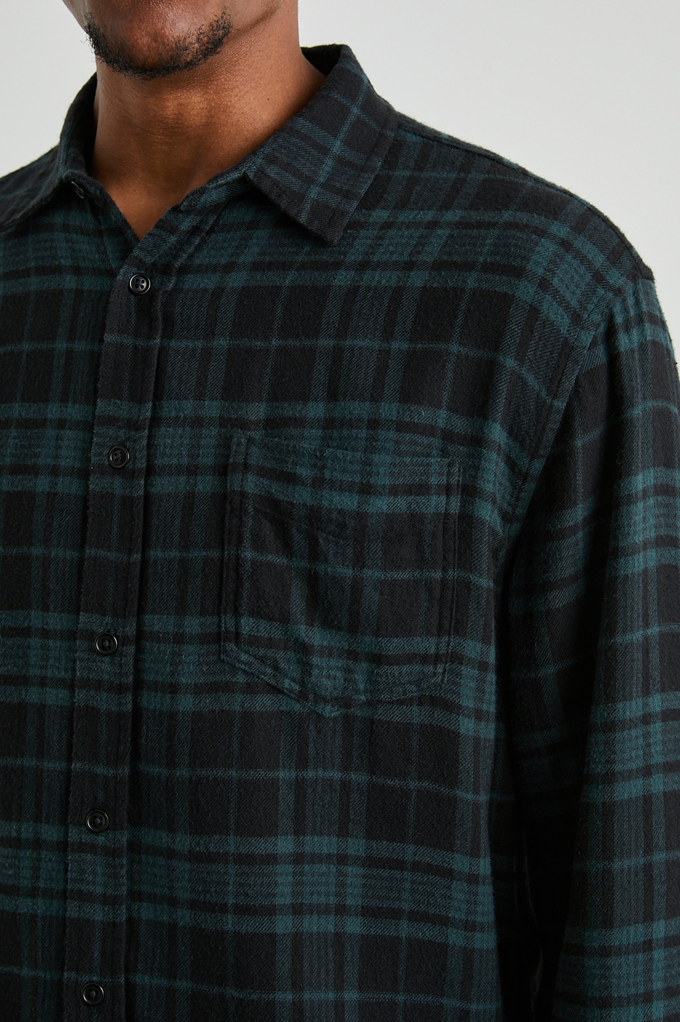 LENNOX SHIRT - EMERALD SHADOW – Rails