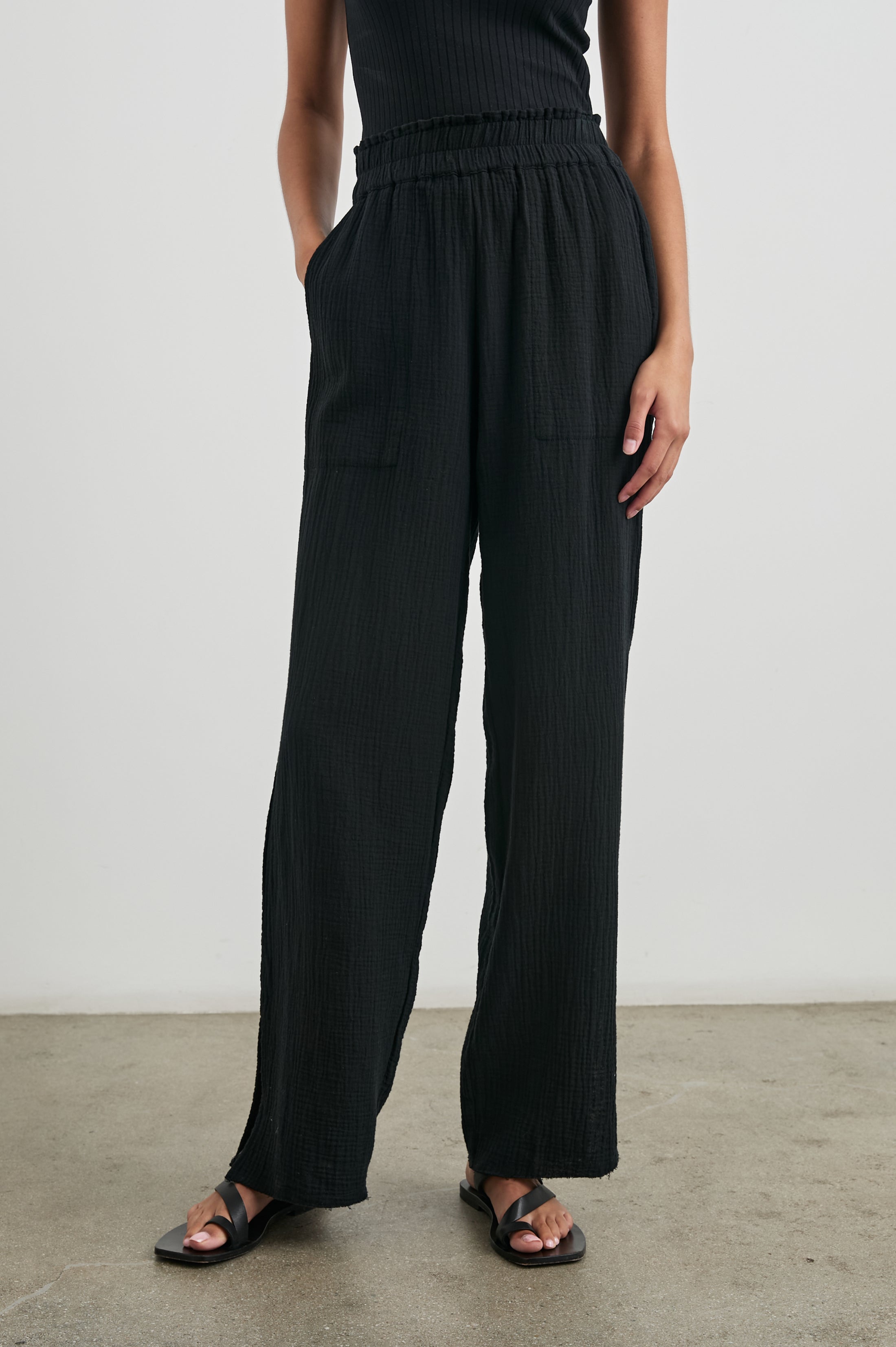 LEON PANT - BLACK – Rails